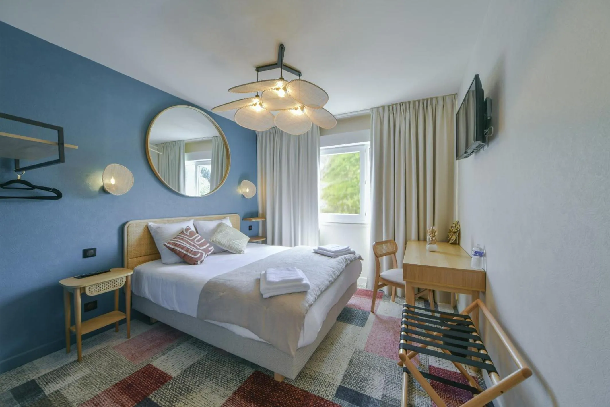 Bedroom, Bed in BHOMA Bourges - Hôtel