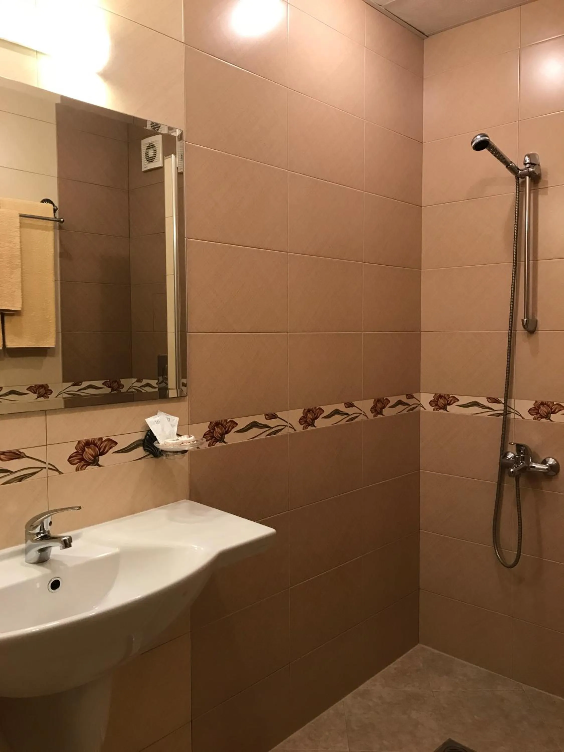 Bathroom in Family Hotel Radiana