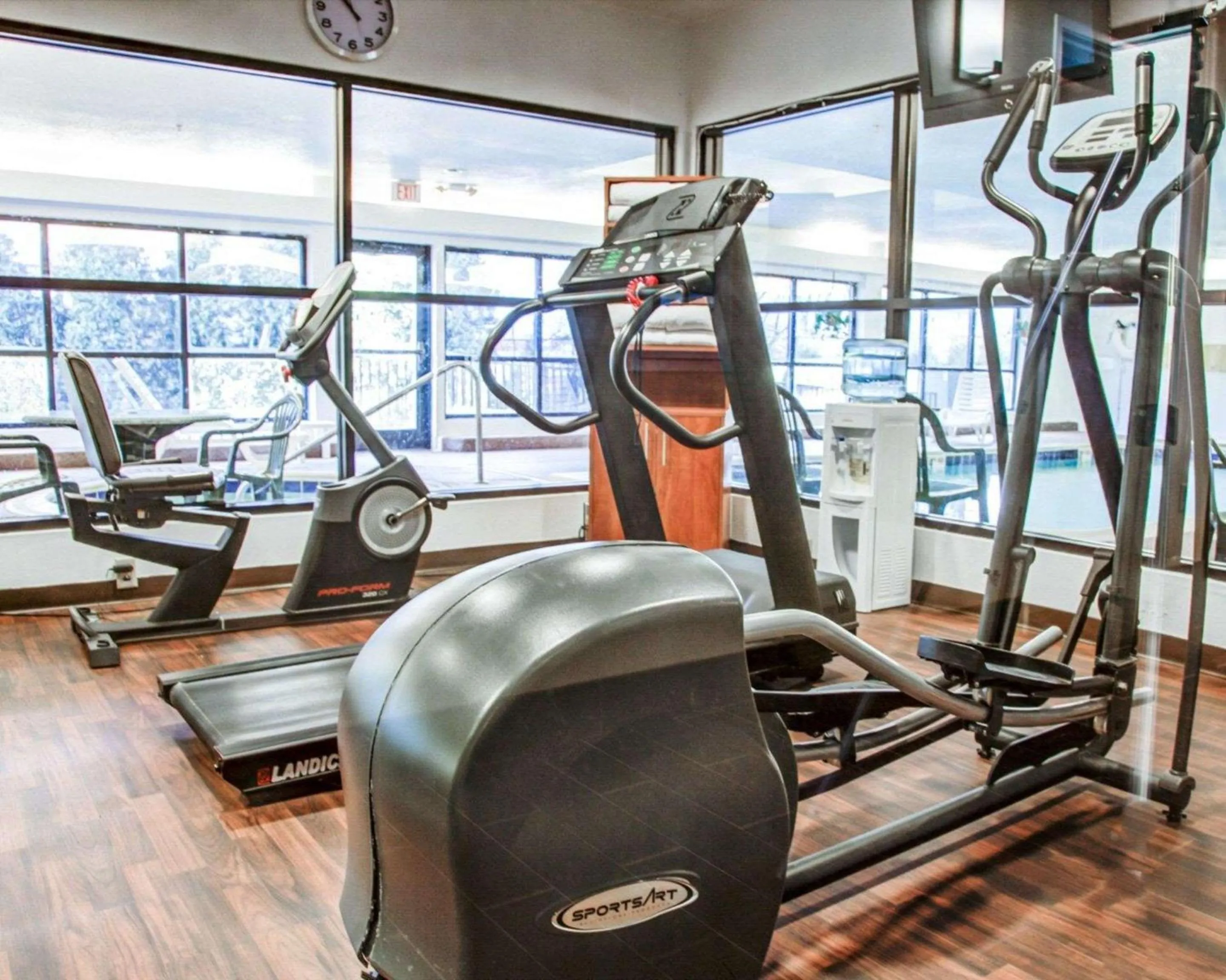 Fitness centre/facilities in Comfort Suites Lombard - Addison
