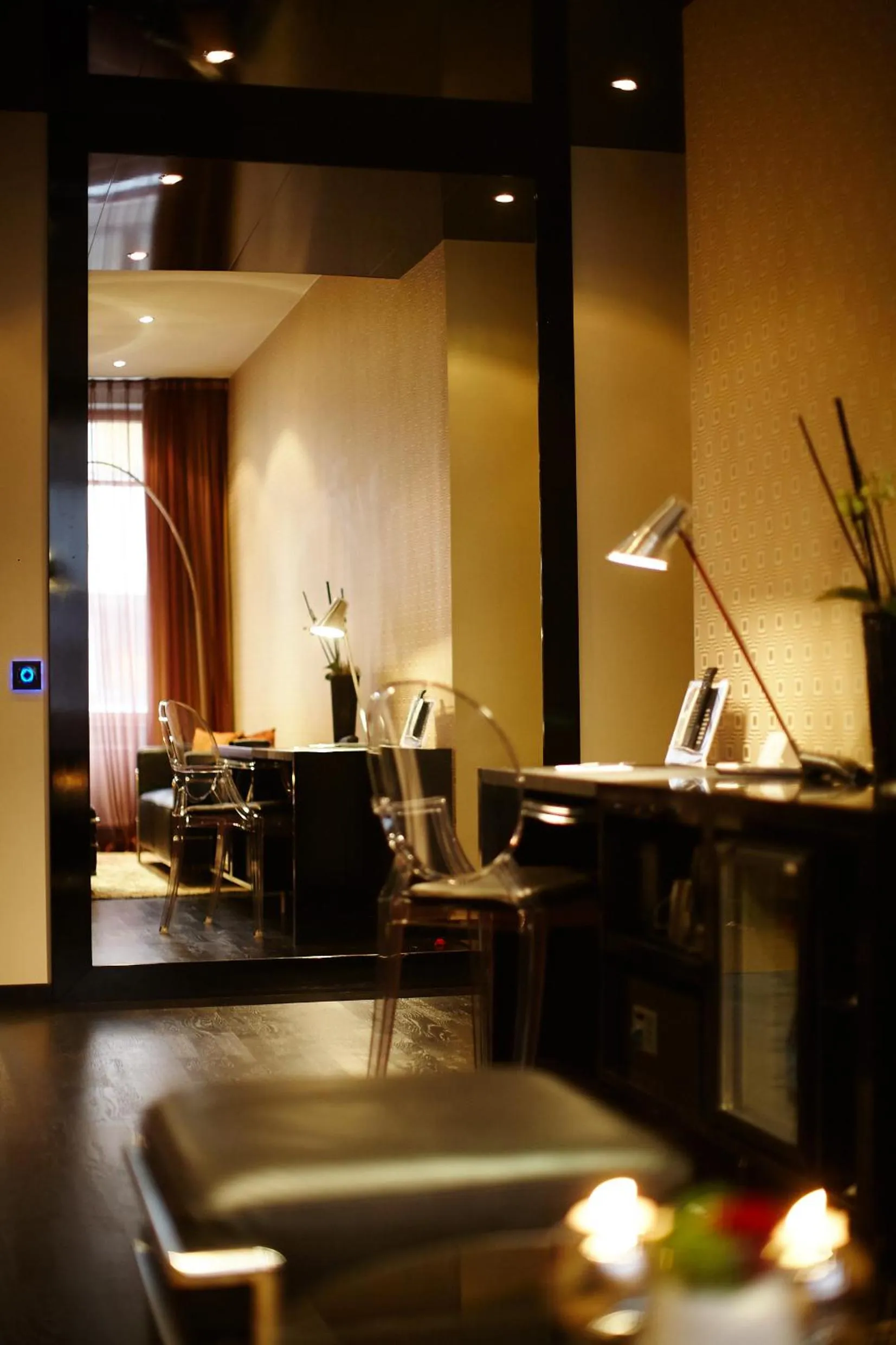 Seating area in ProfilHotels Savoy