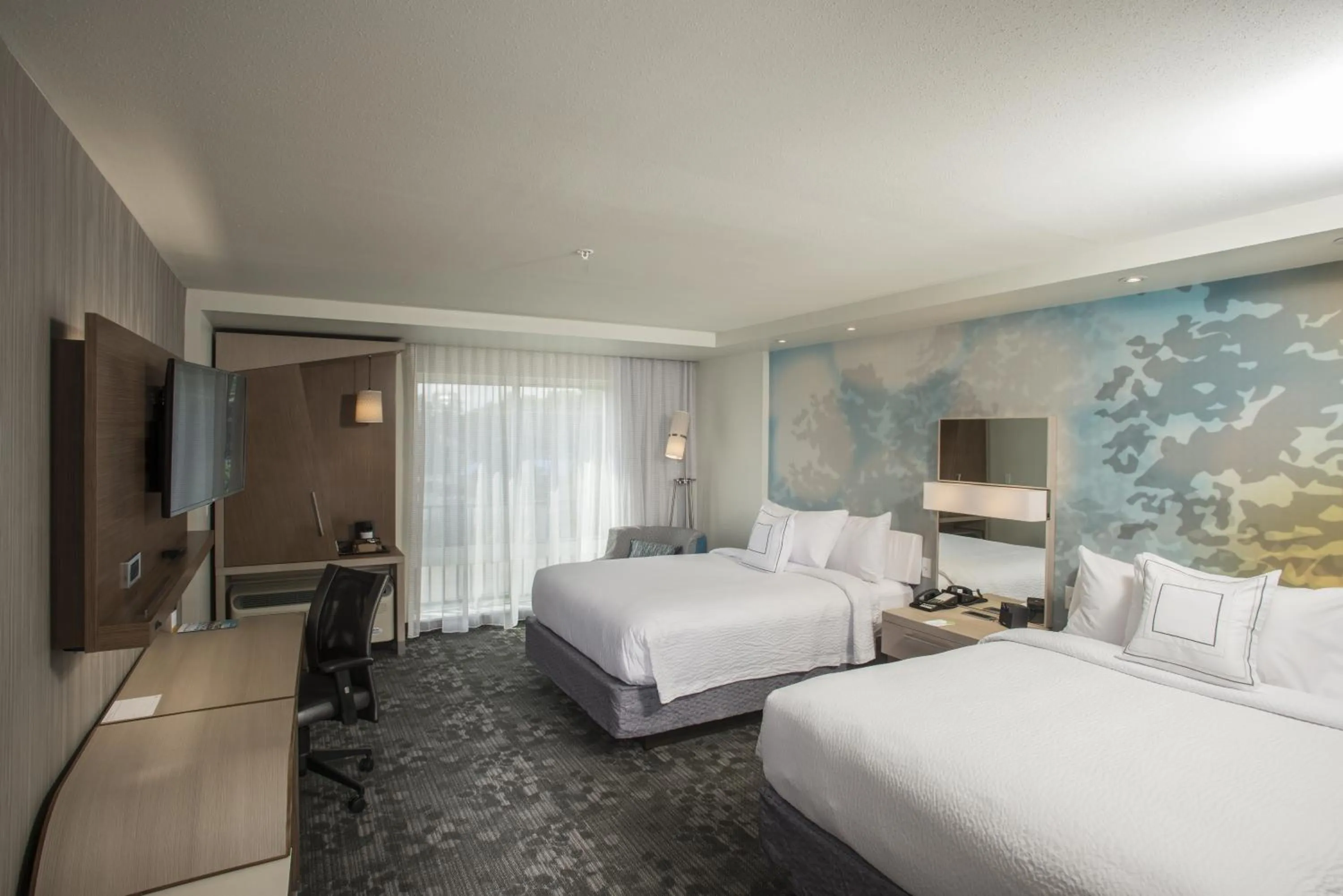 Bedroom, Bed in Courtyard by Marriott Albany Clifton Park