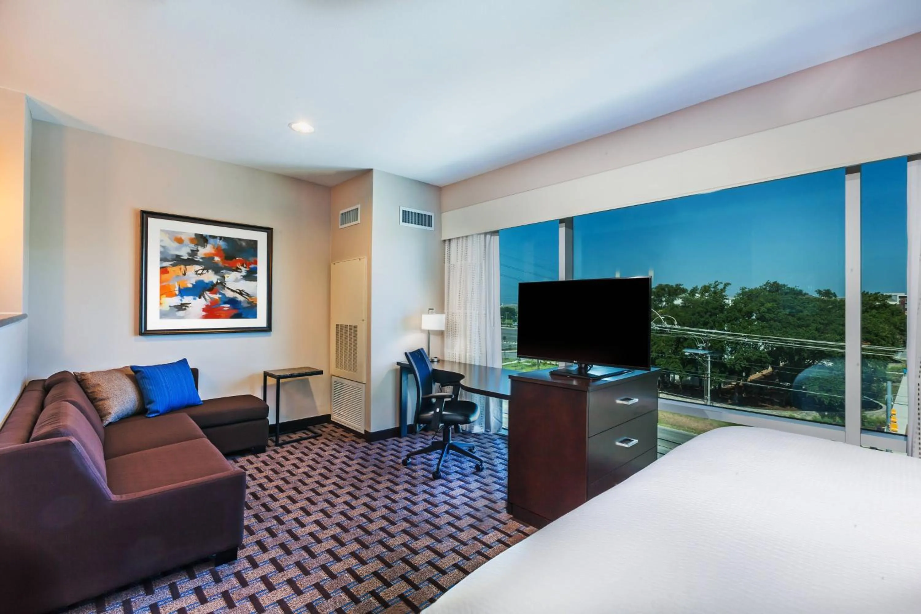 Living room, Bed in Residence Inn by Marriott Austin Northwest/The Domain Area