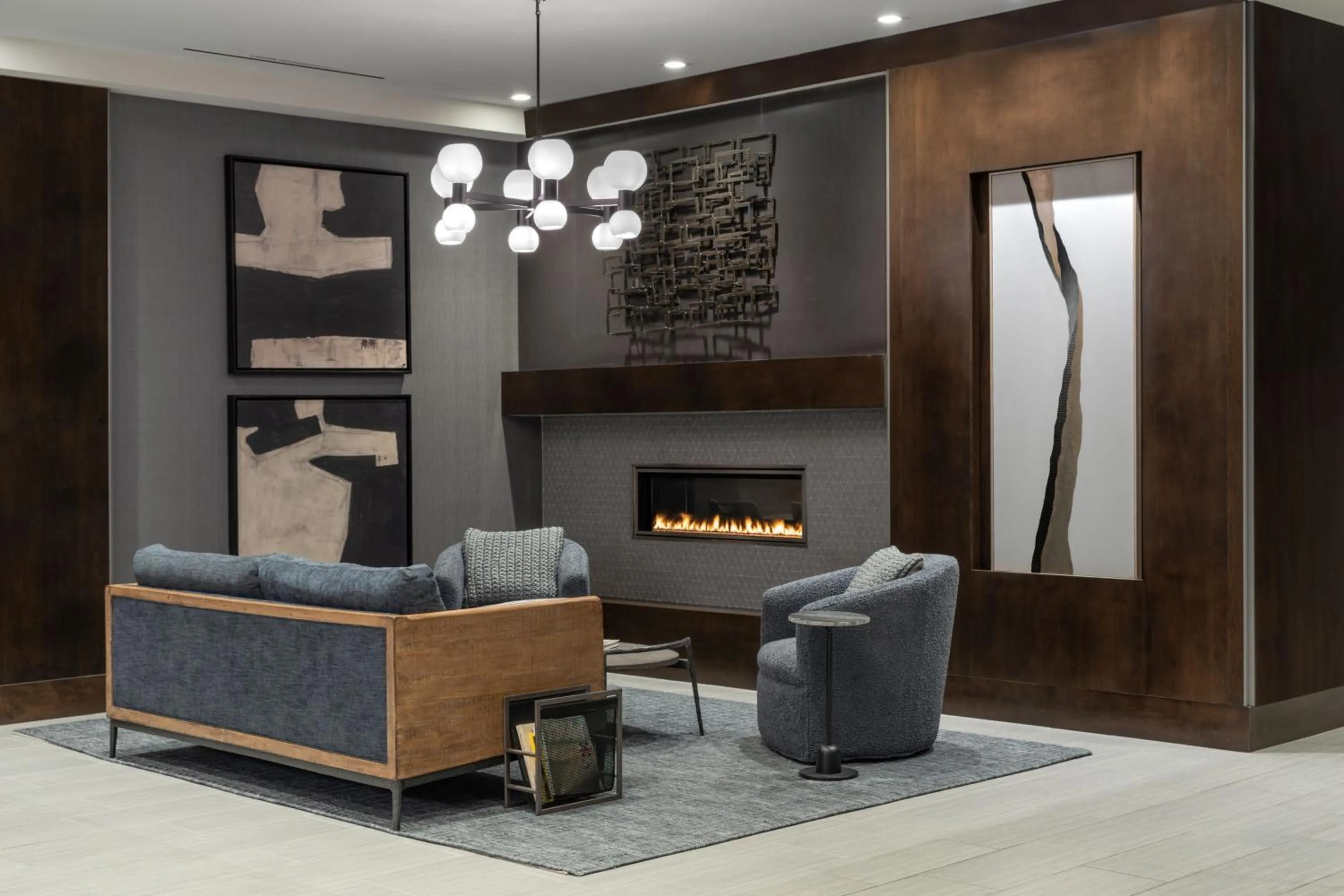 Lobby or reception in Residence Inn by Marriott Boston Concord