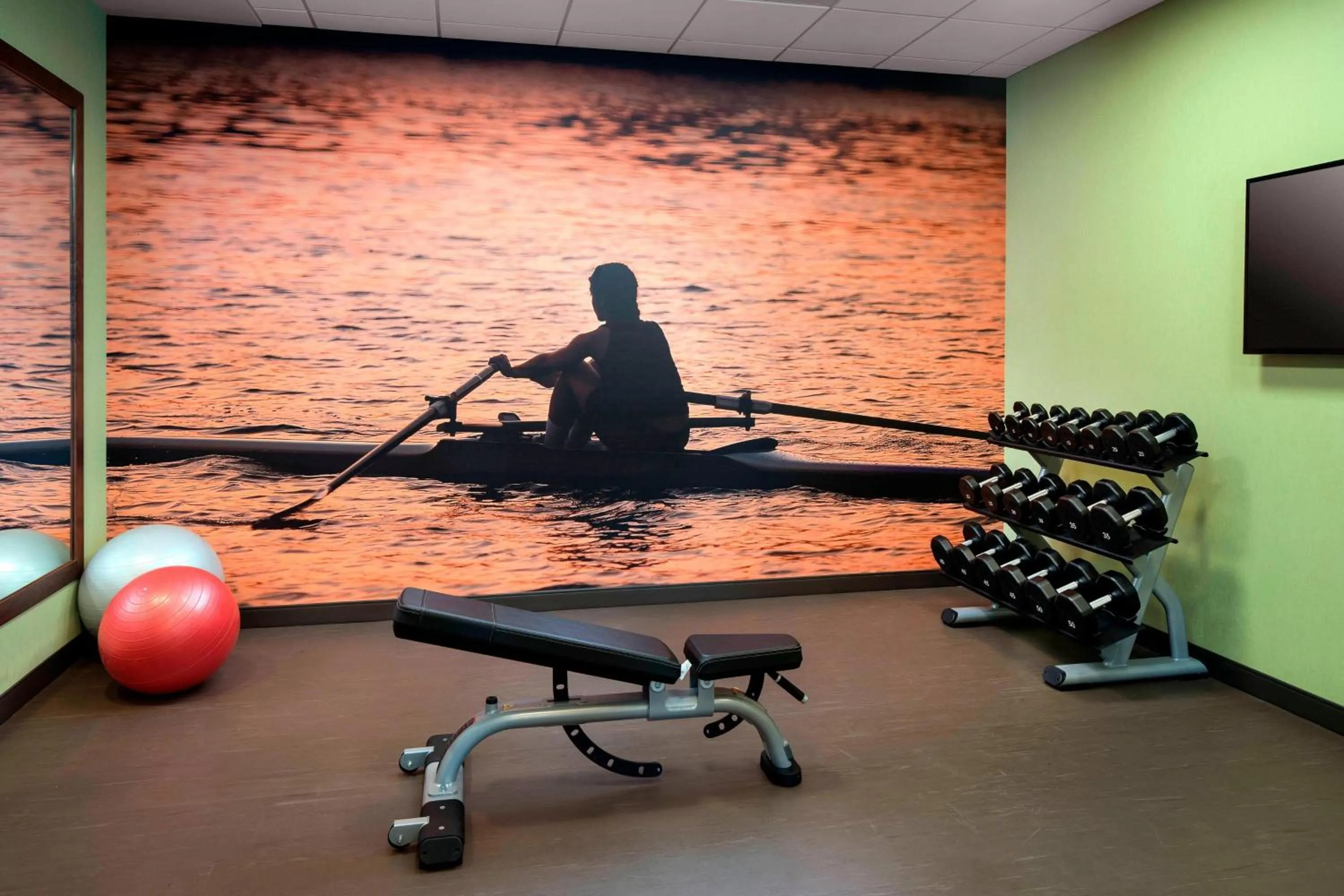 Fitness centre/facilities in Residence Inn by Marriott Boston Watertown