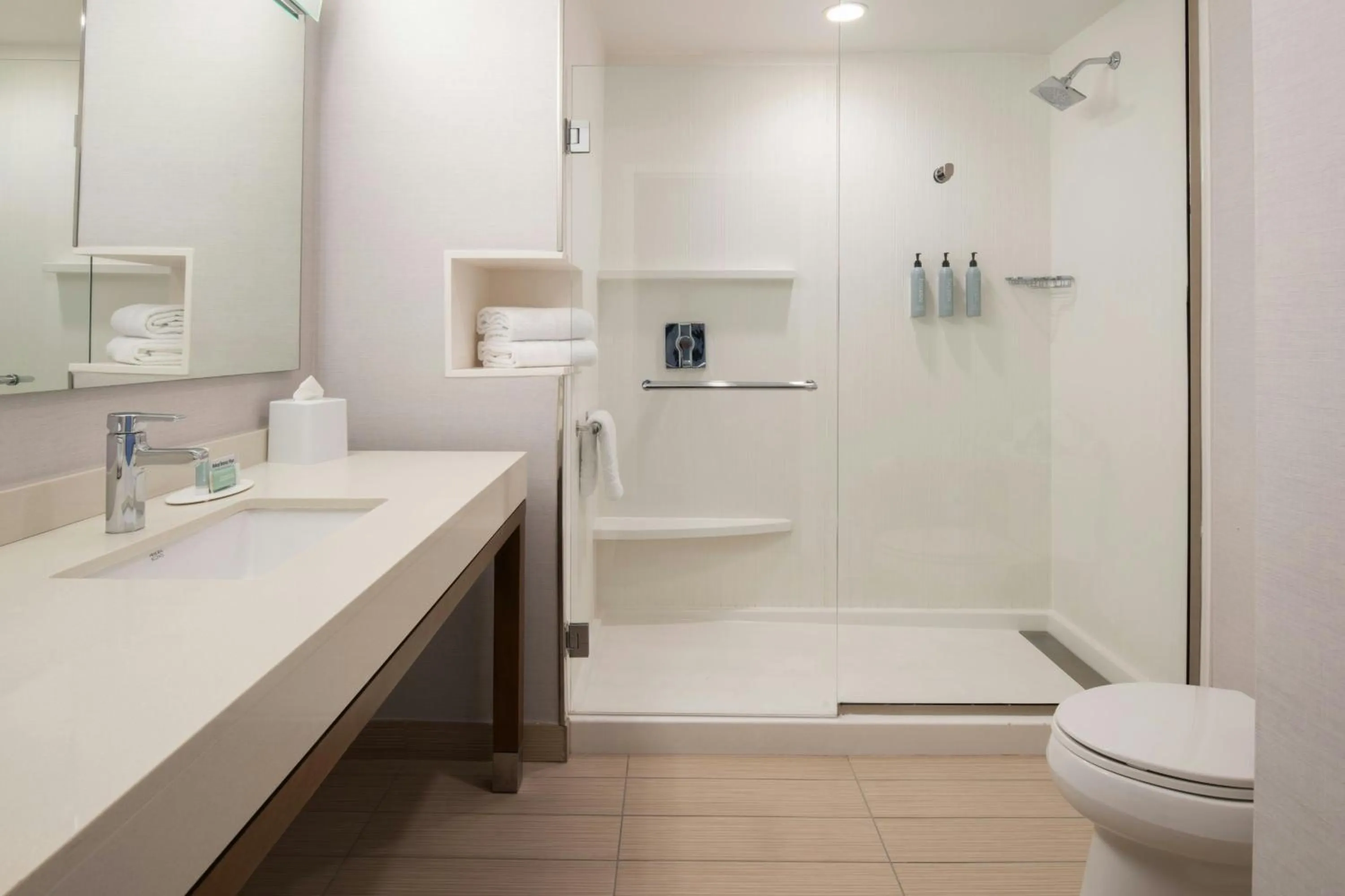 Bathroom in Courtyard by Marriott Houston City Place