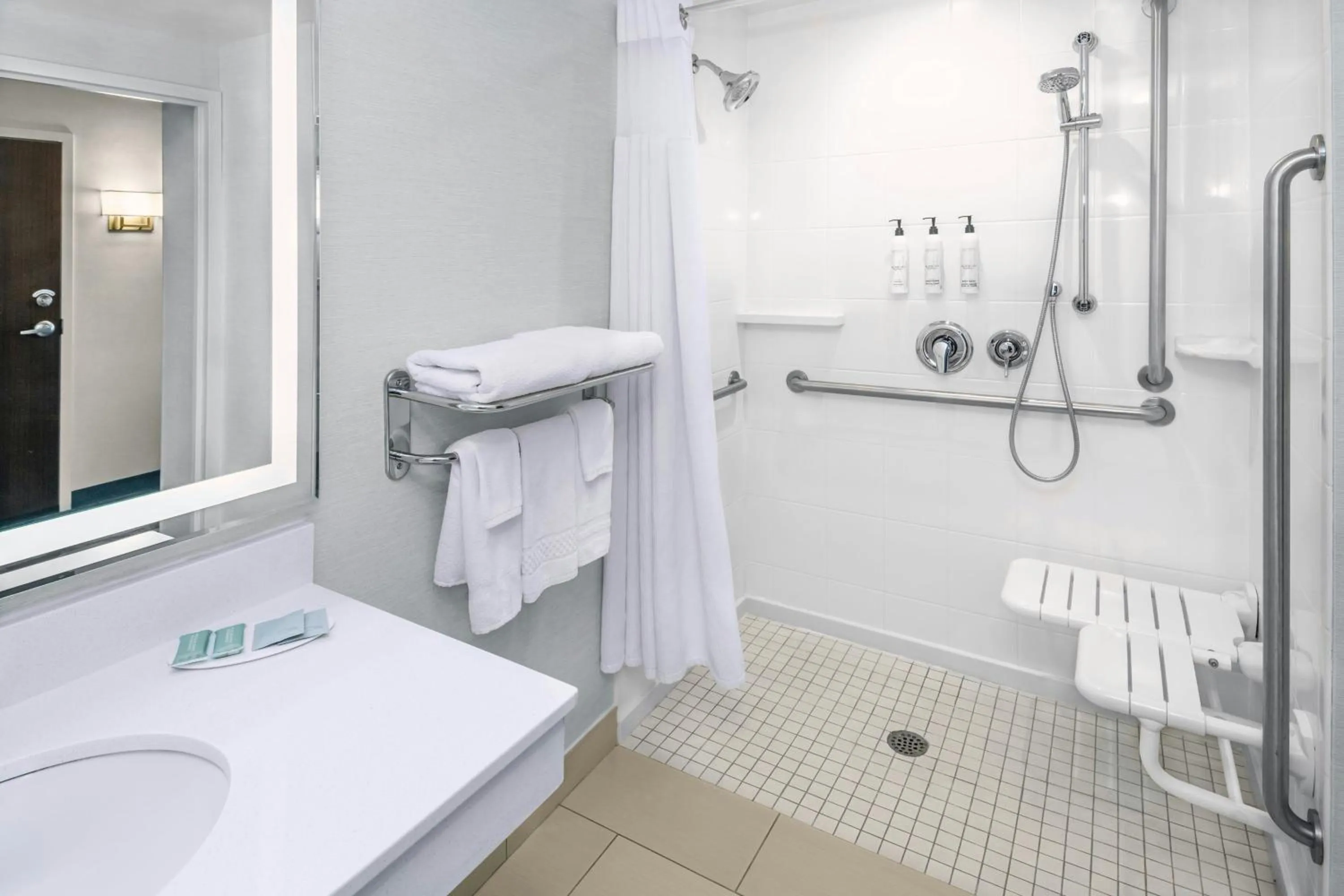 Bathroom in Fairfield Inn & Suites by Marriott Edmonton North