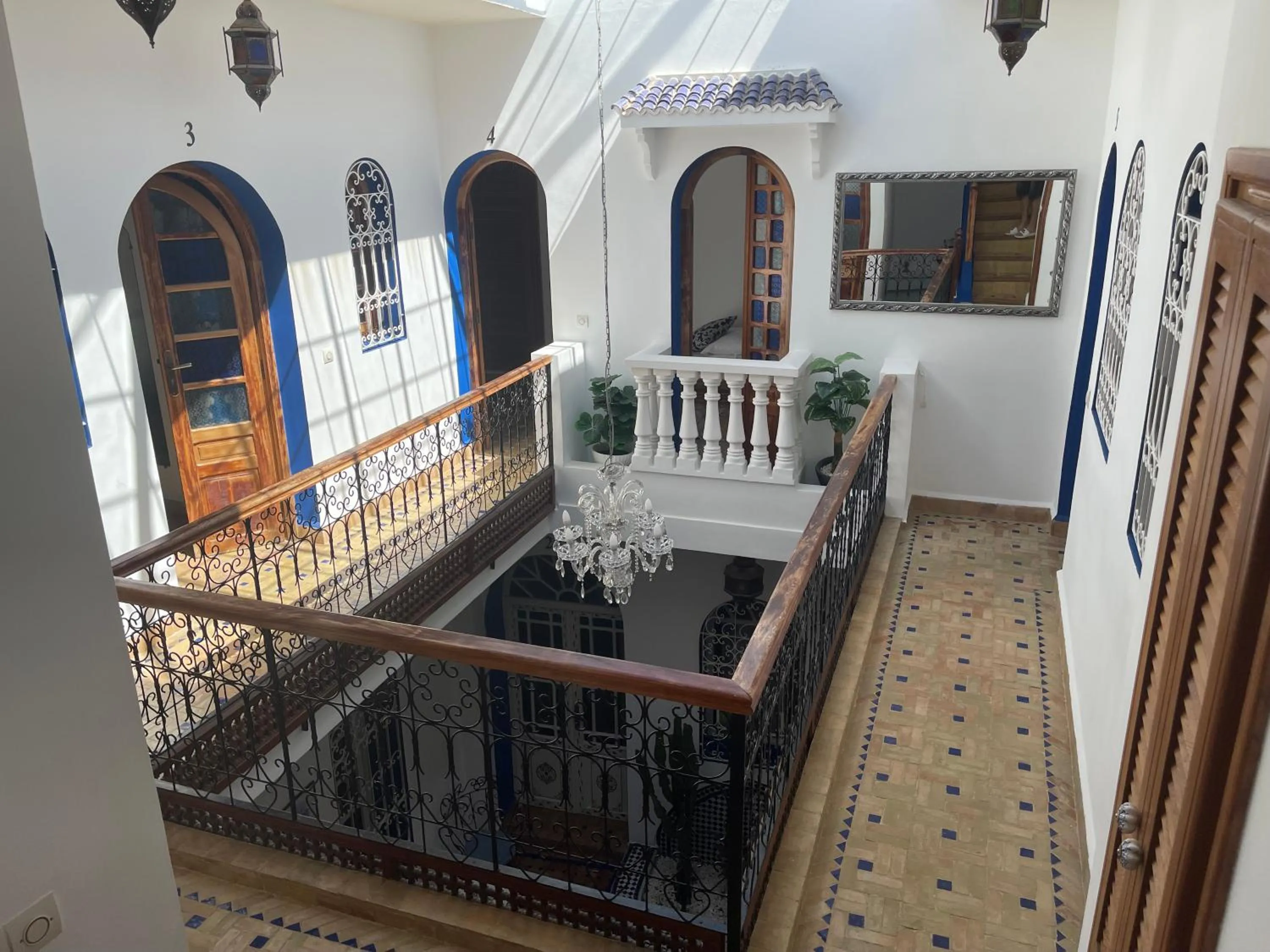 Patio in Riad Aicha