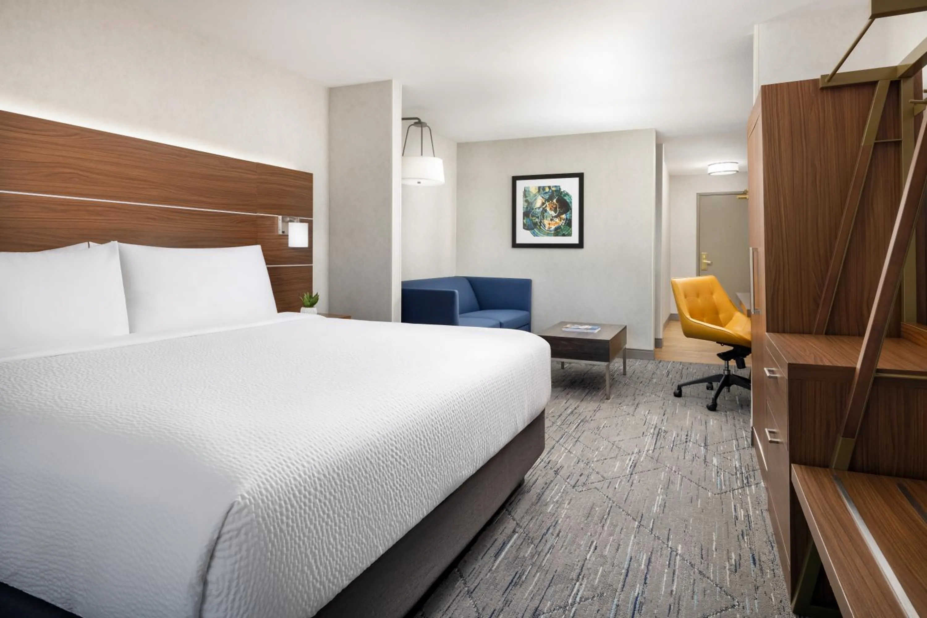 Bedroom, Bed in Holiday Inn Express Las Vegas Stadium Area by IHG
