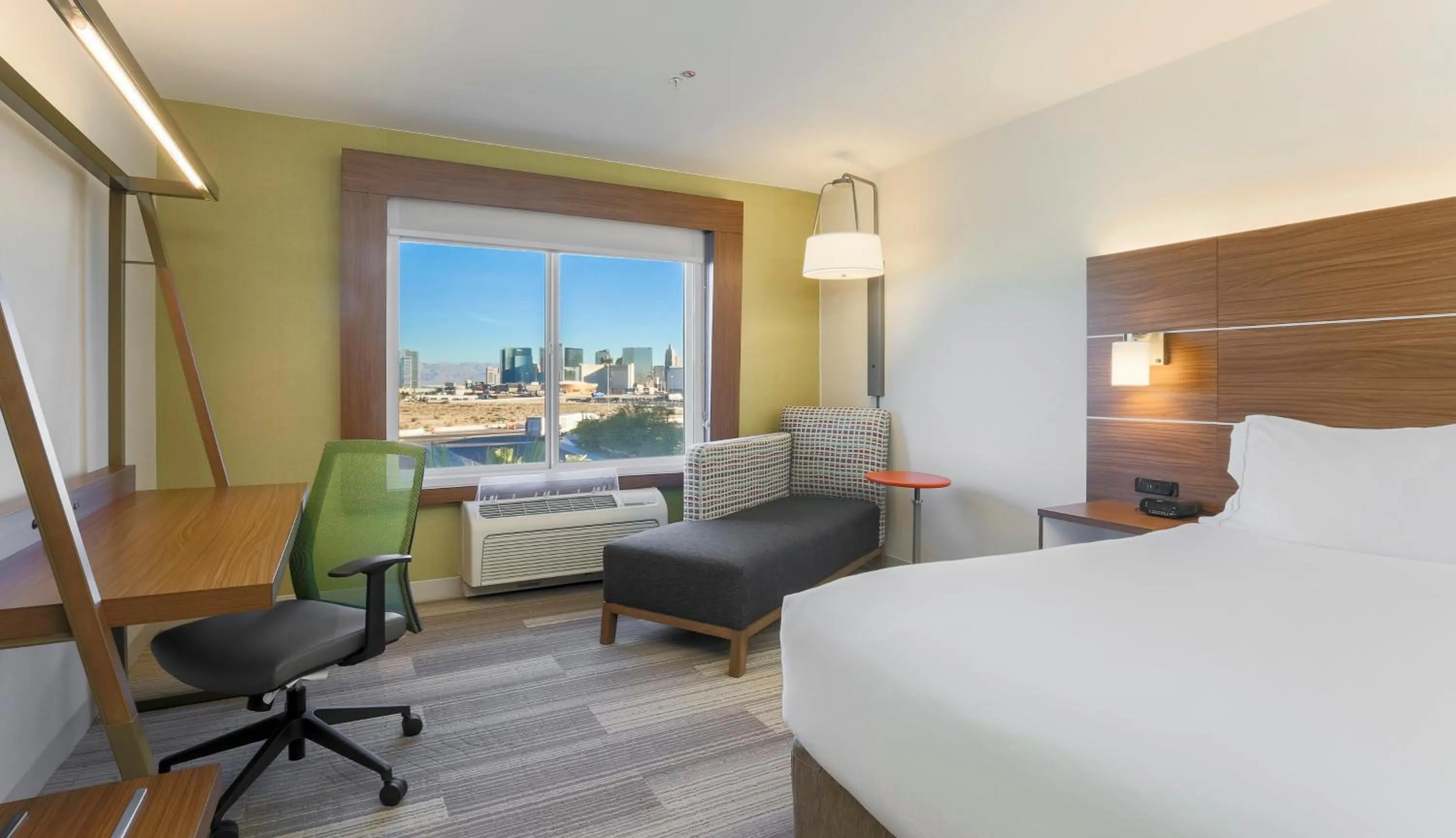 Photo of the whole room, Bed in Holiday Inn Express Las Vegas Stadium Area by IHG