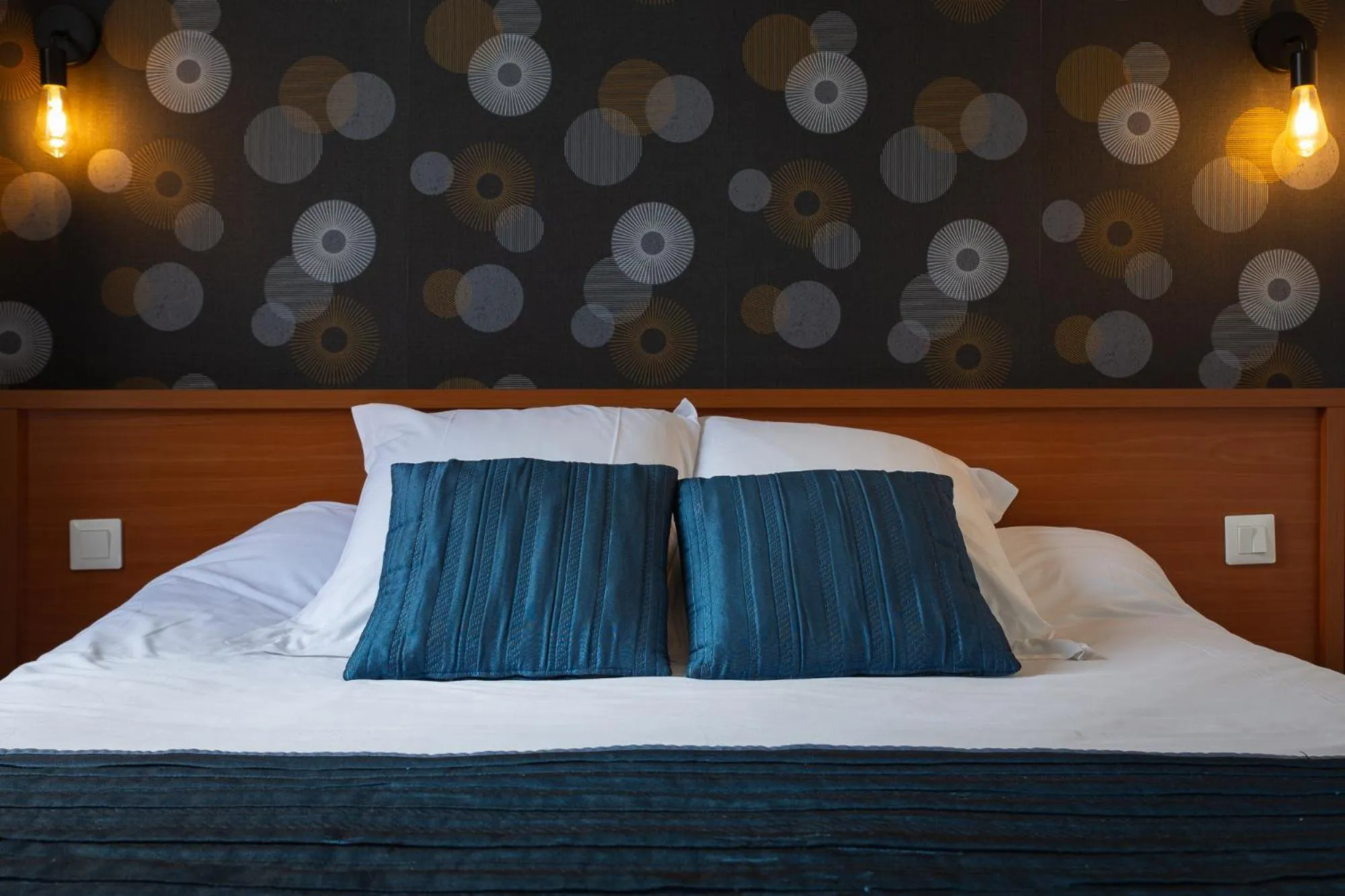 Bedroom in Hôtel Restaurant Du Château