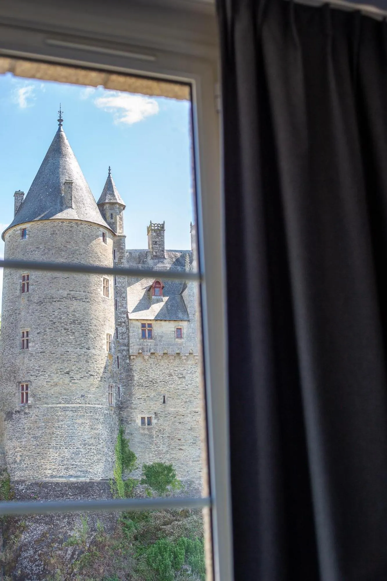 View (from property/room) in Hôtel Restaurant Du Château