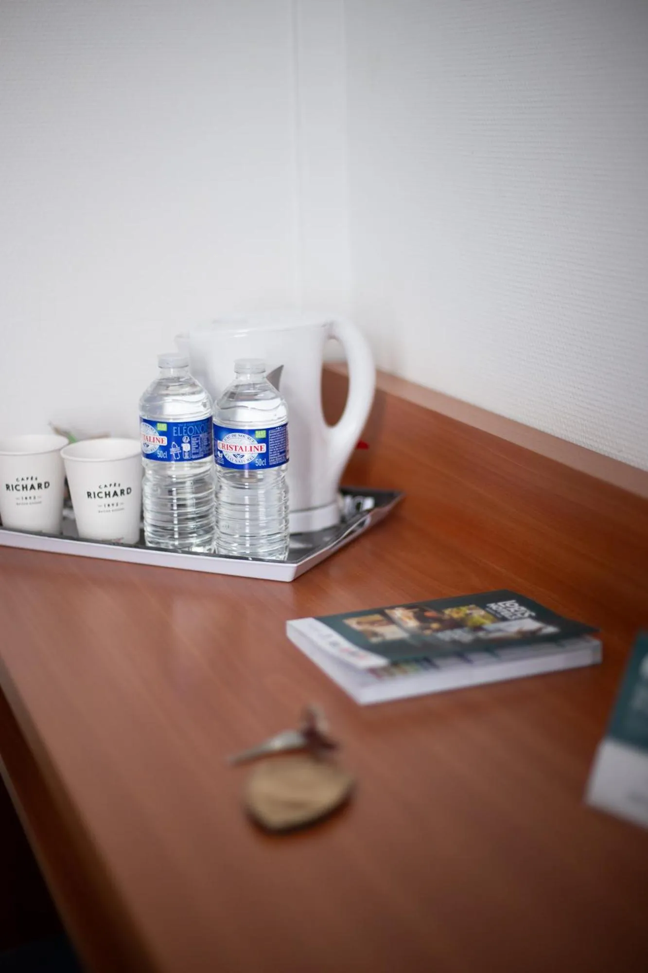 Coffee/tea facilities in Hôtel Restaurant Du Château