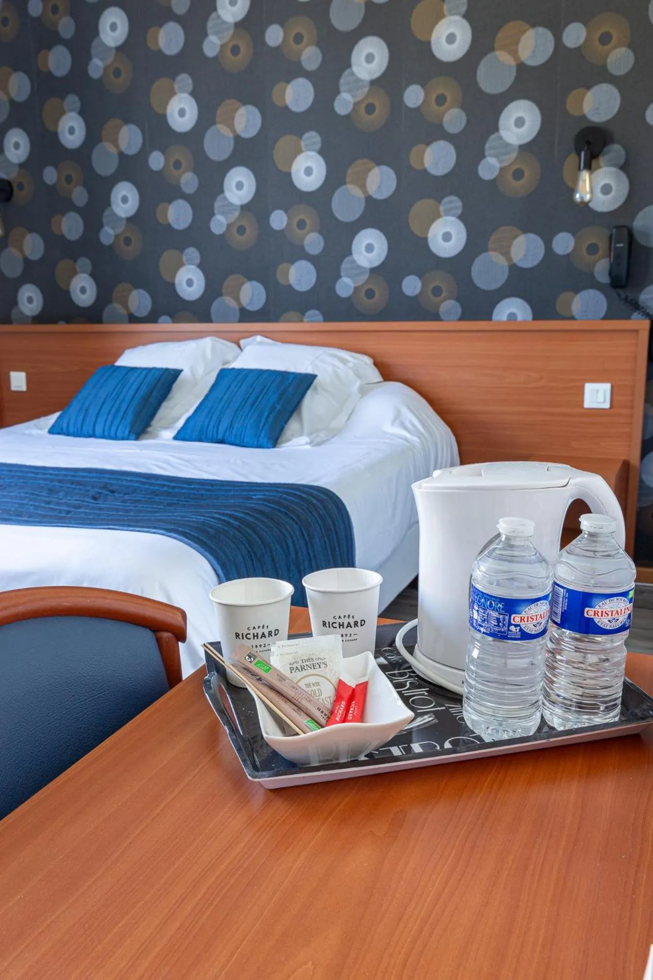 Coffee/tea facilities in Hôtel Restaurant Du Château