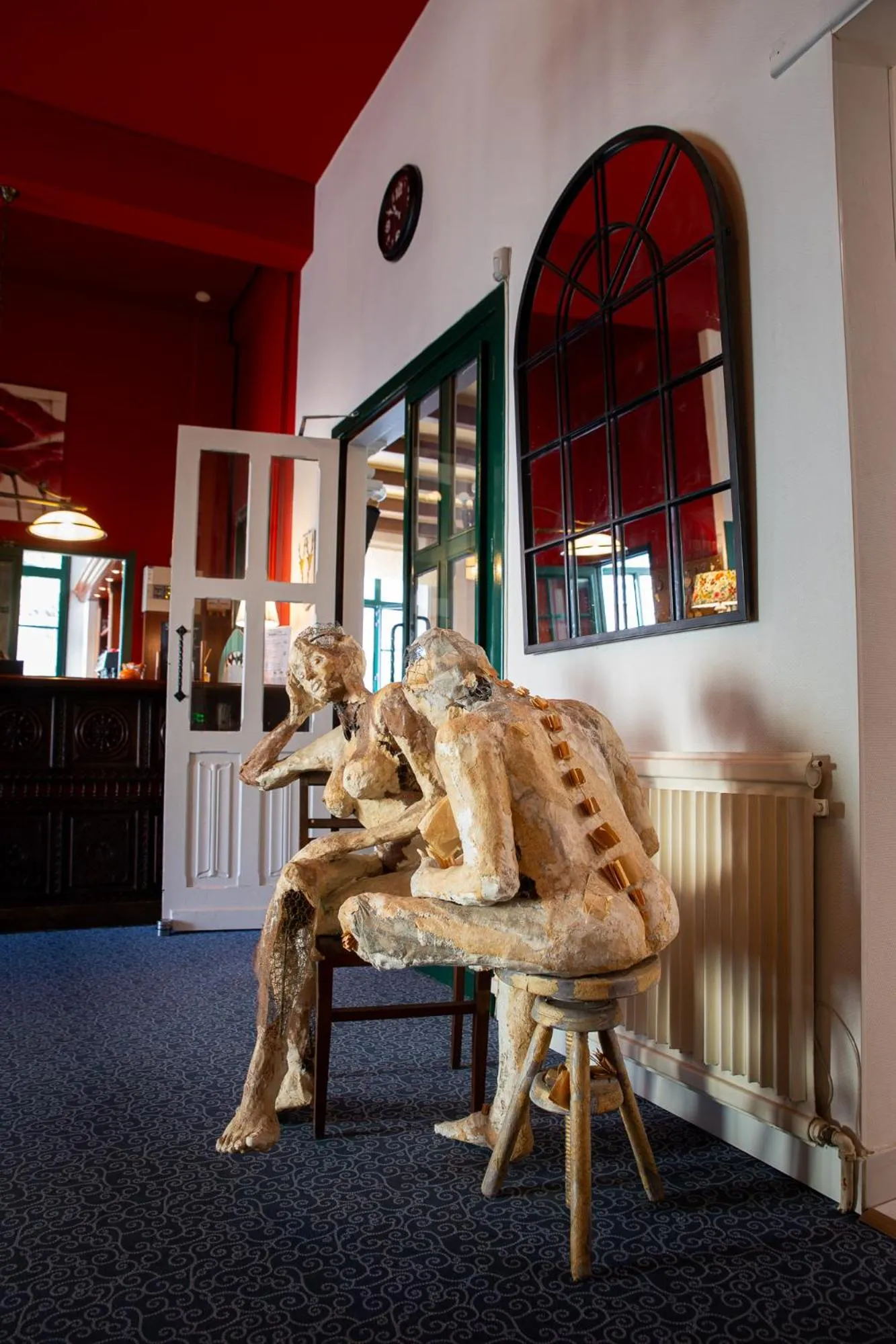 Lobby or reception in Hôtel Restaurant Du Château