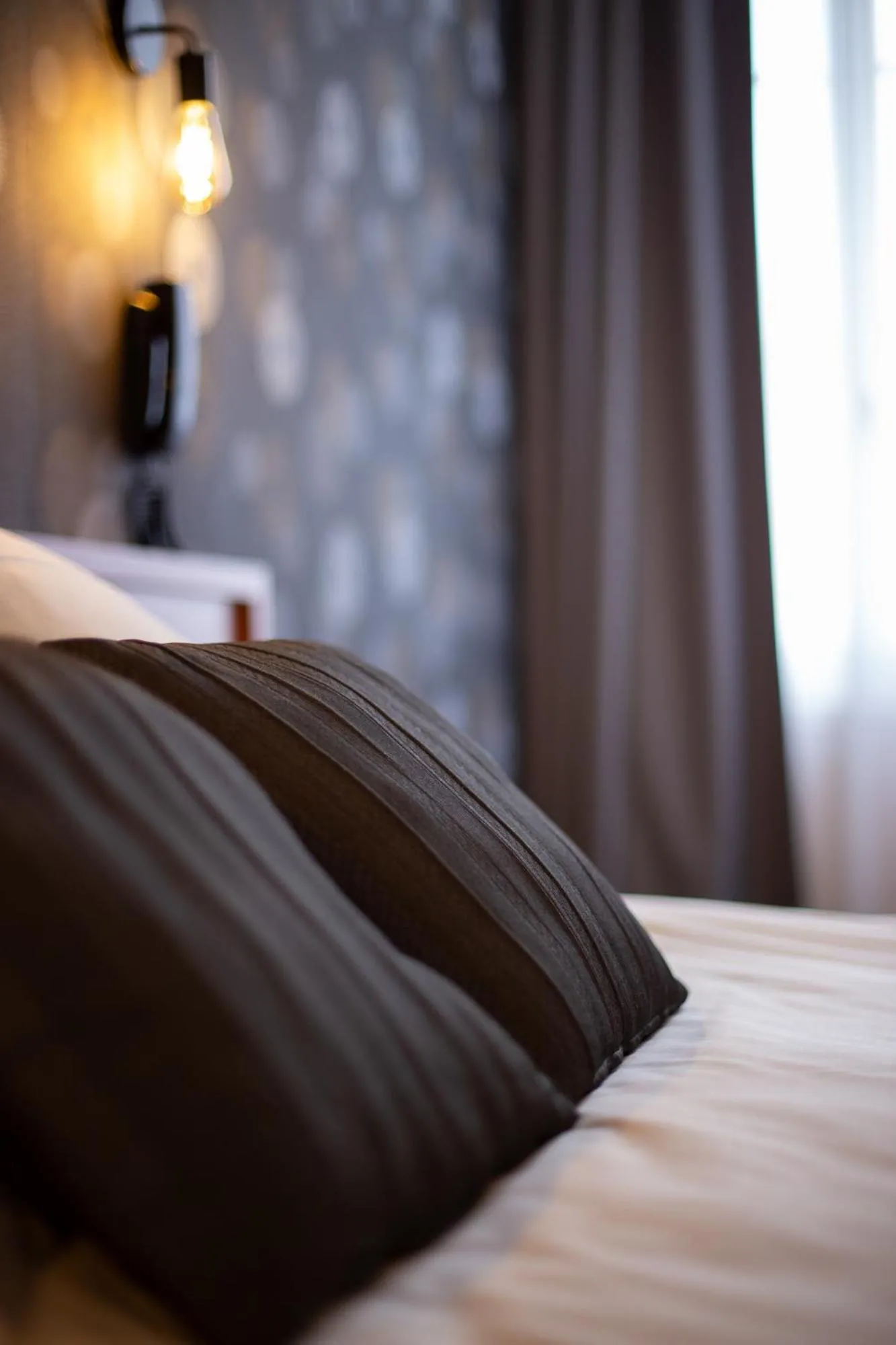 Bed in Hôtel Restaurant Du Château