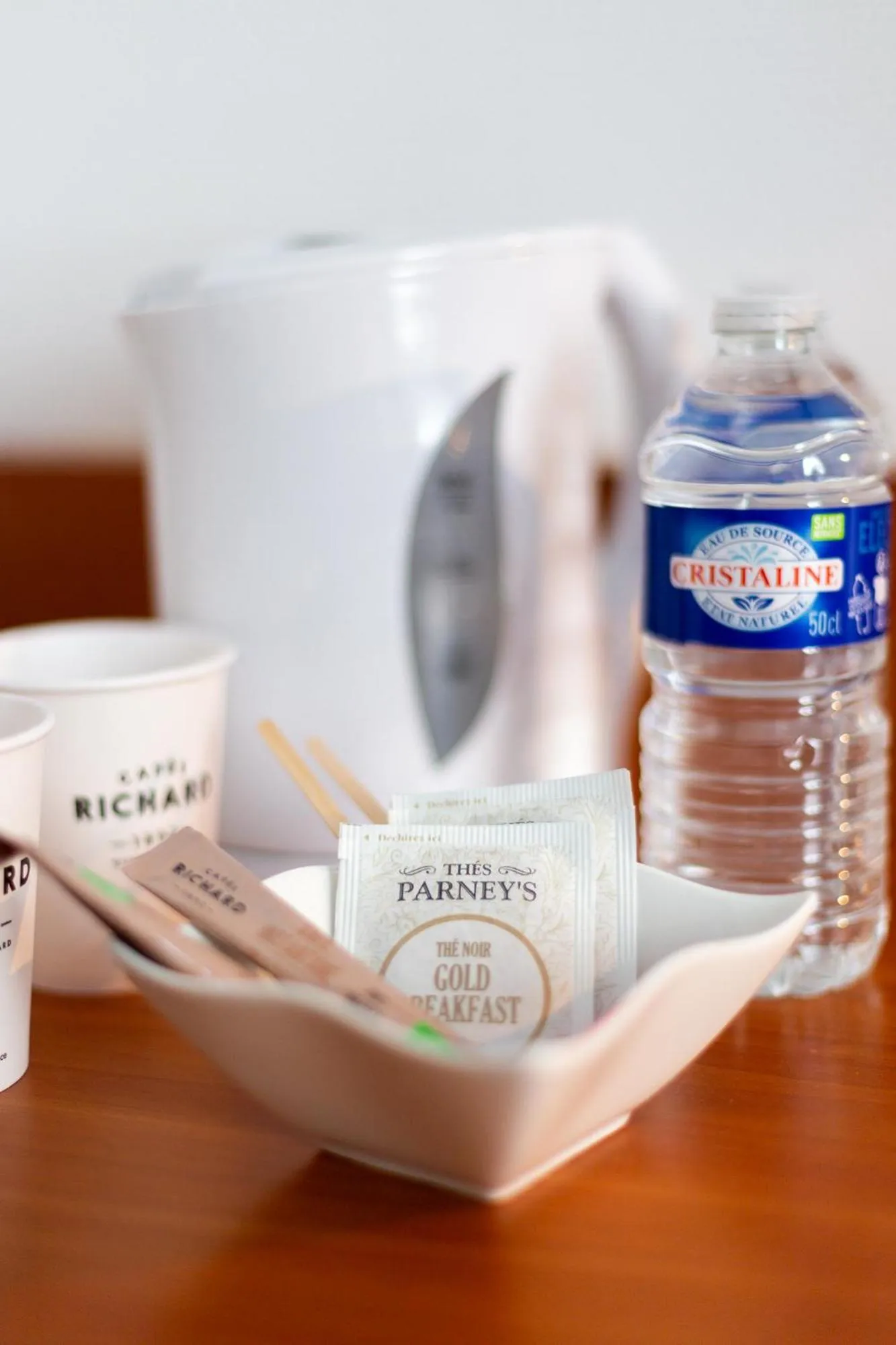 Coffee/tea facilities in Hôtel Restaurant Du Château