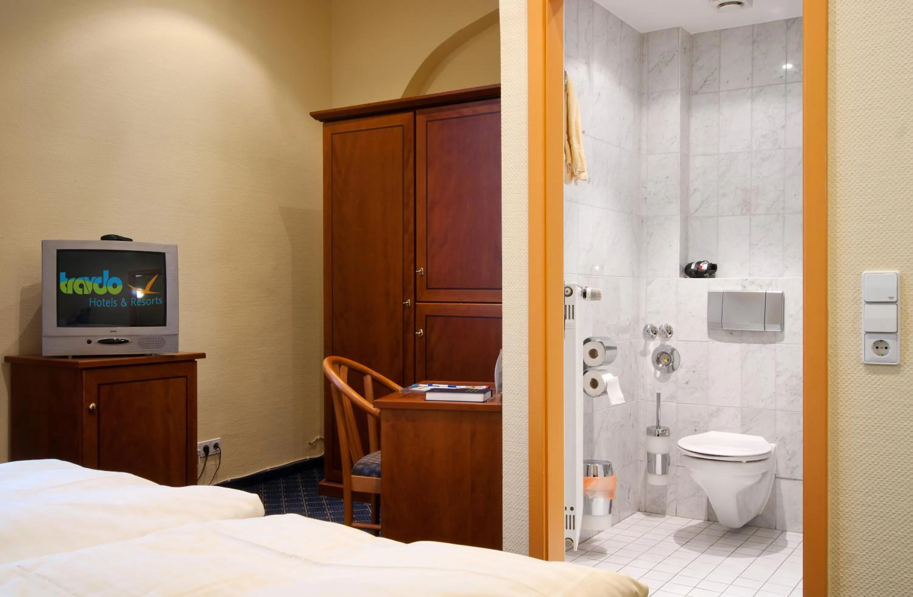 Decorative detail in Hotel Deutsches Haus Mittweida