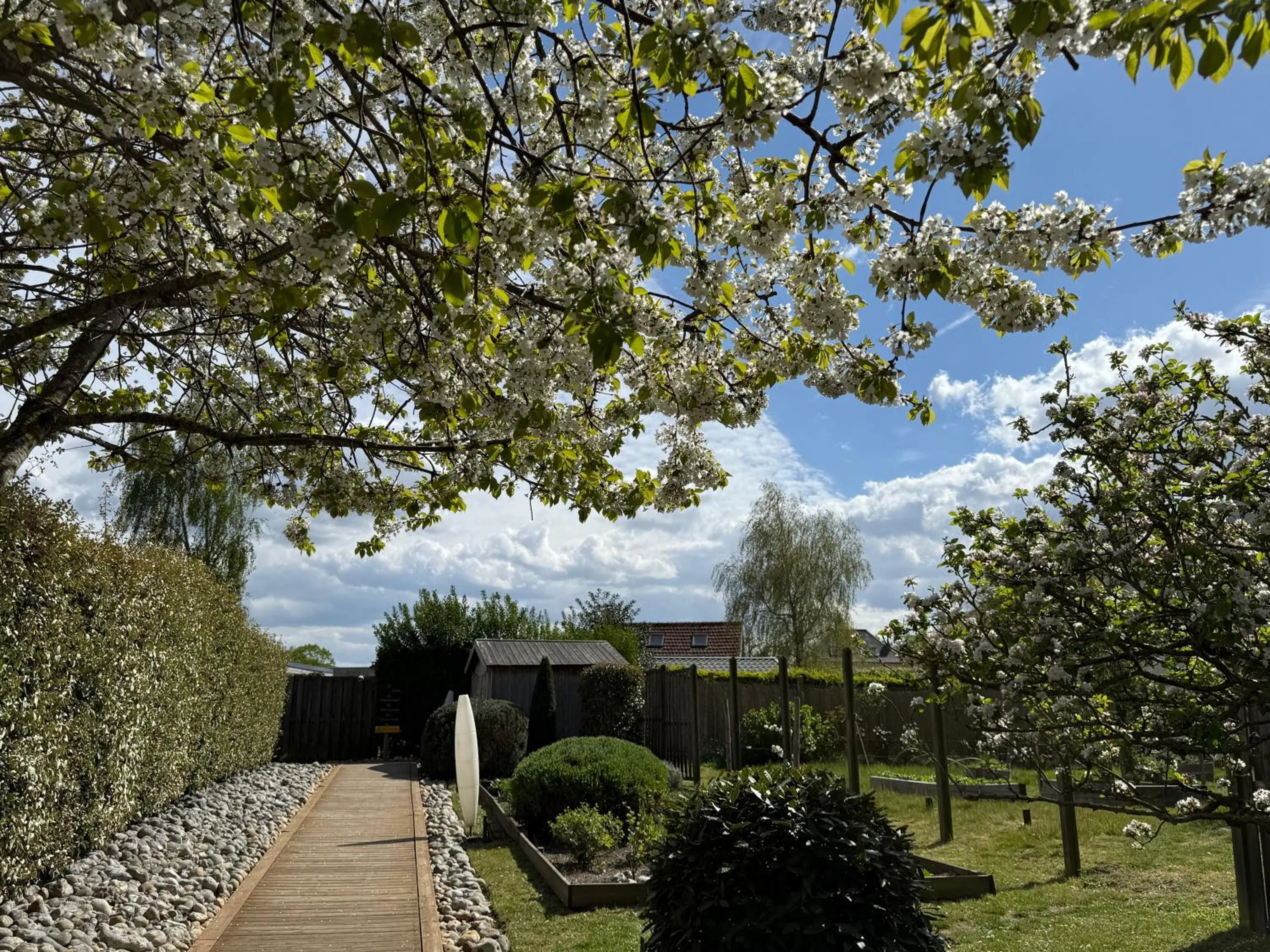 Garden in Hôtel - Spa Les Corderies