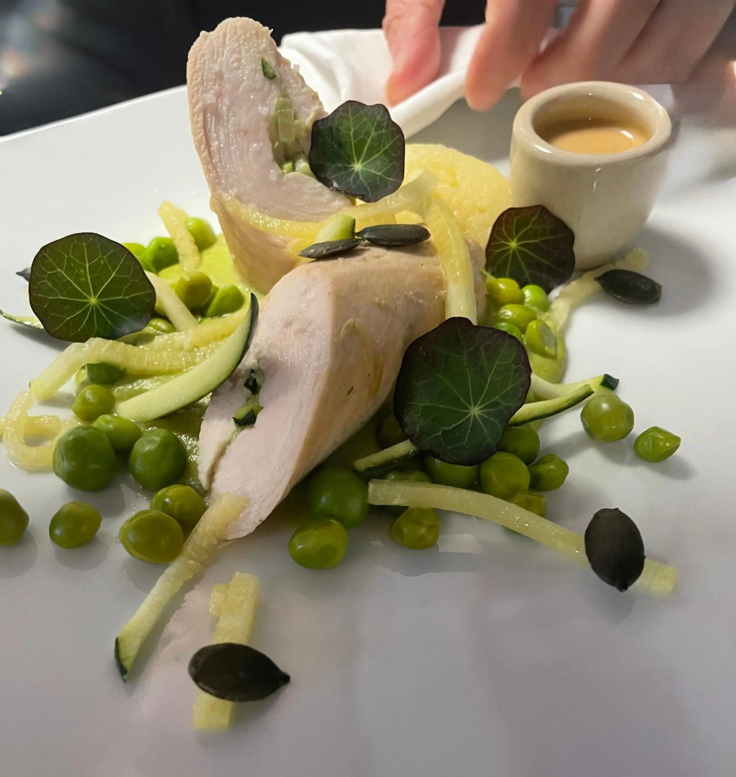 Restaurant/places to eat in Hôtel - Spa Les Corderies