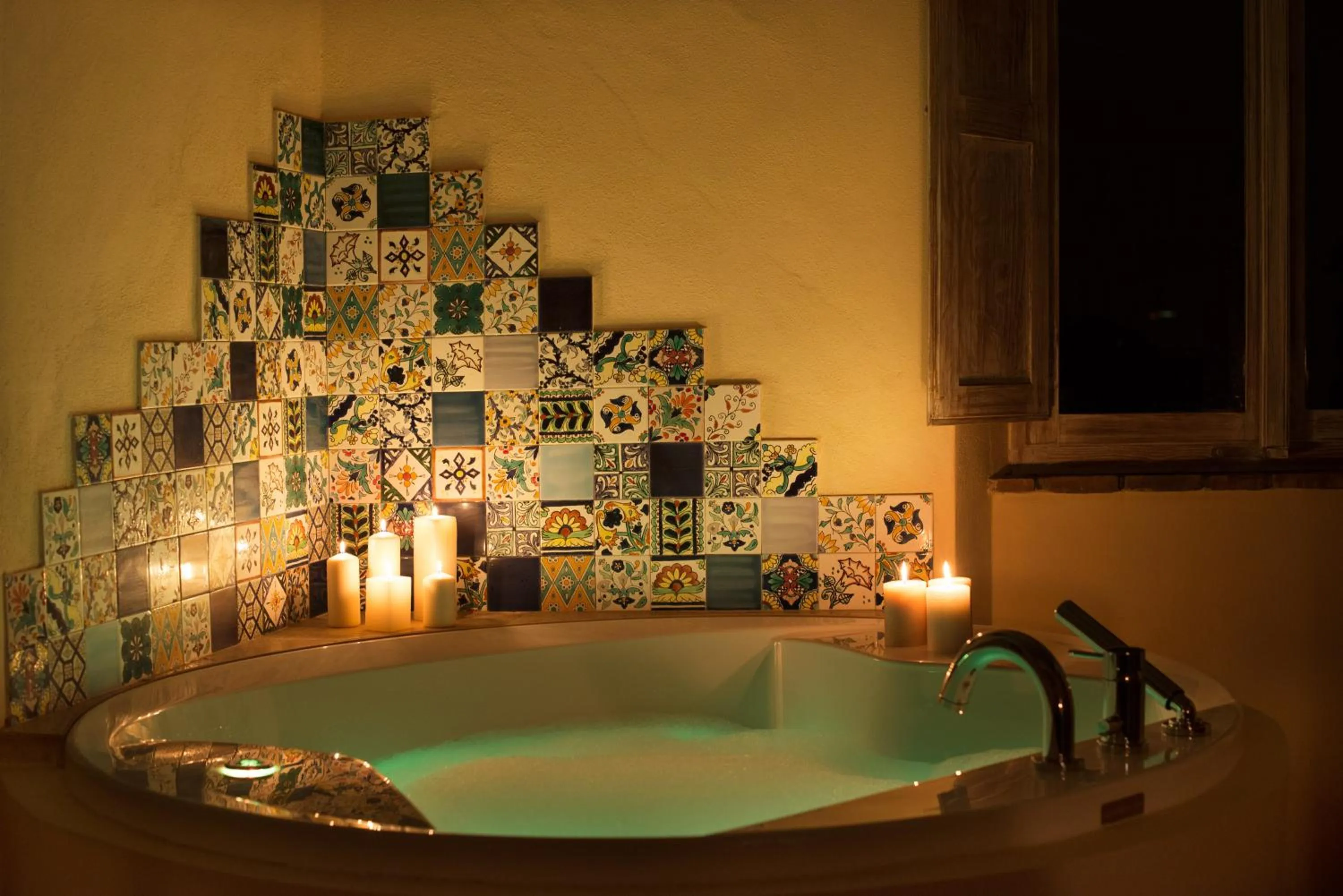 Hot Tub in B&B La Pecora Nera