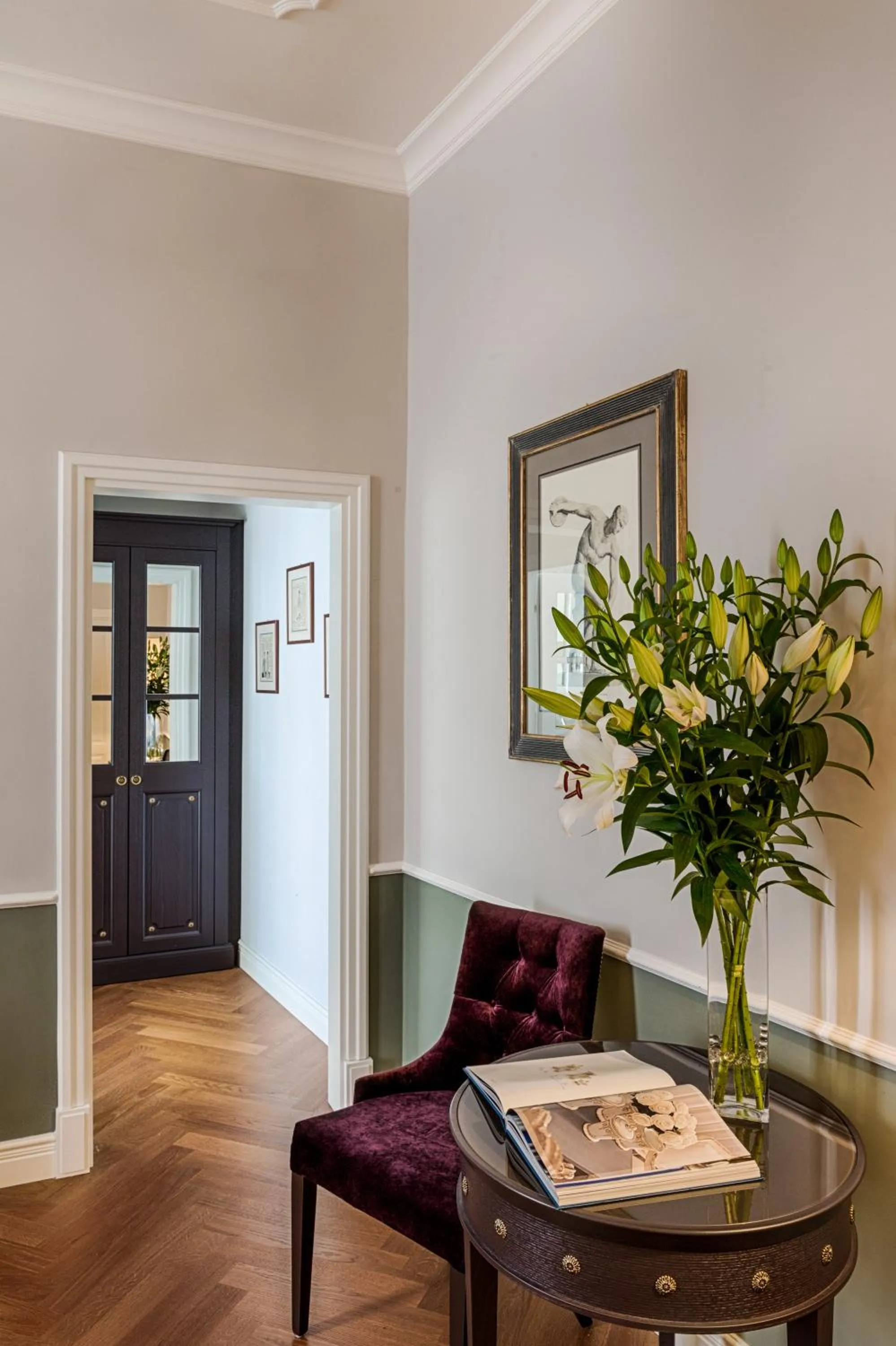 Decorative detail in Palazzo Roselli Cecconi