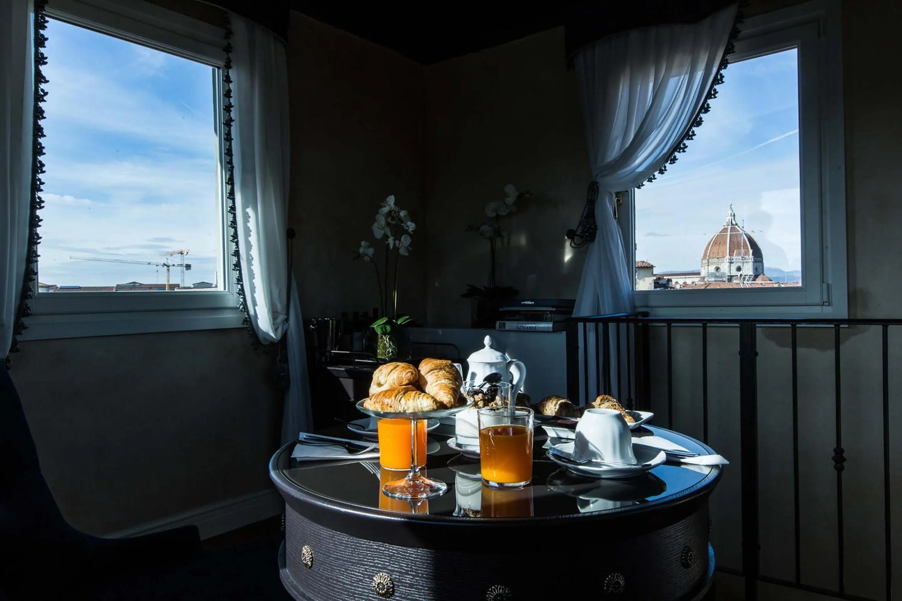 City view in Palazzo Roselli Cecconi