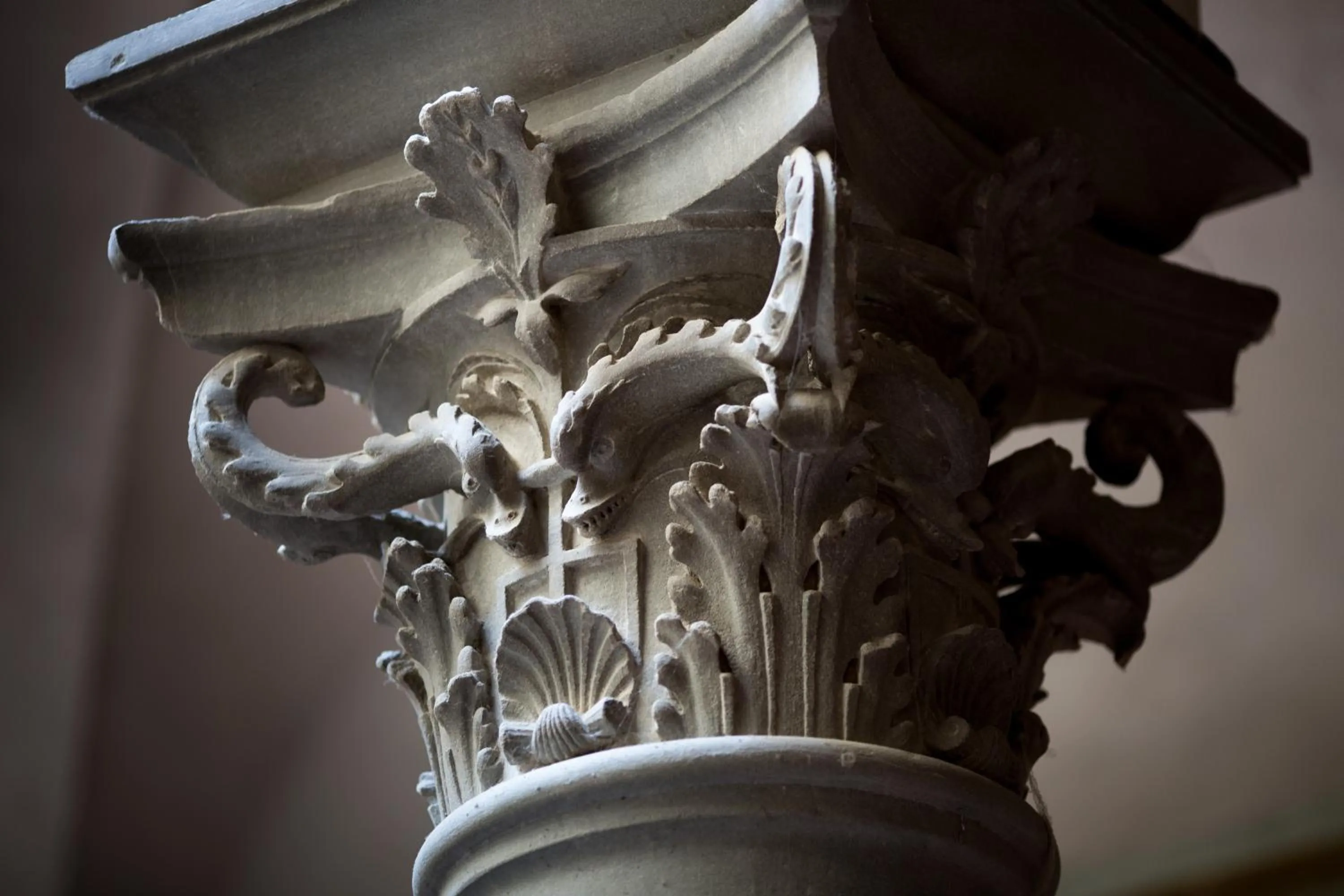 Decorative detail in Palazzo Roselli Cecconi