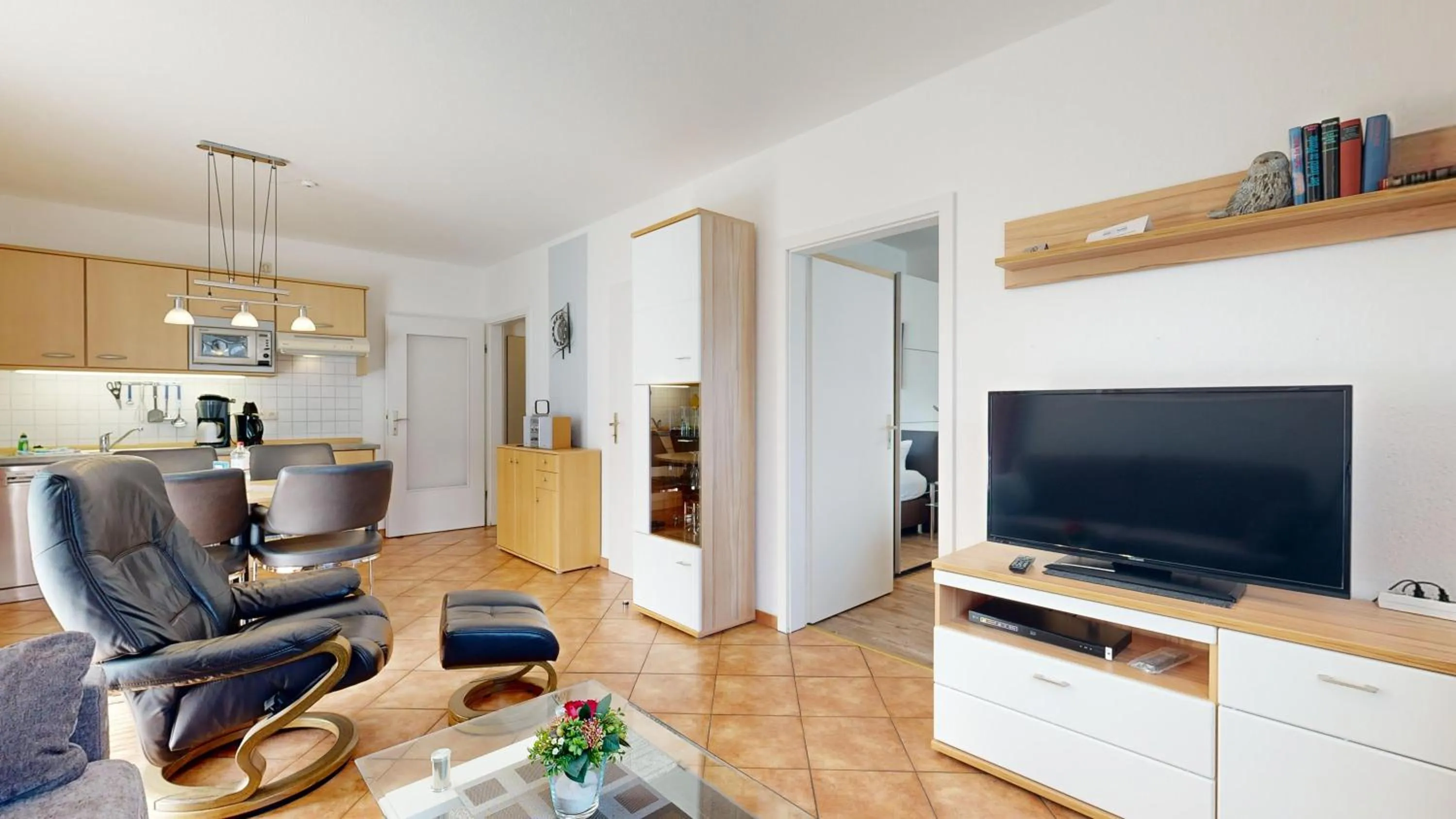 TV and multimedia in Appartementhaus Binzer Sterne