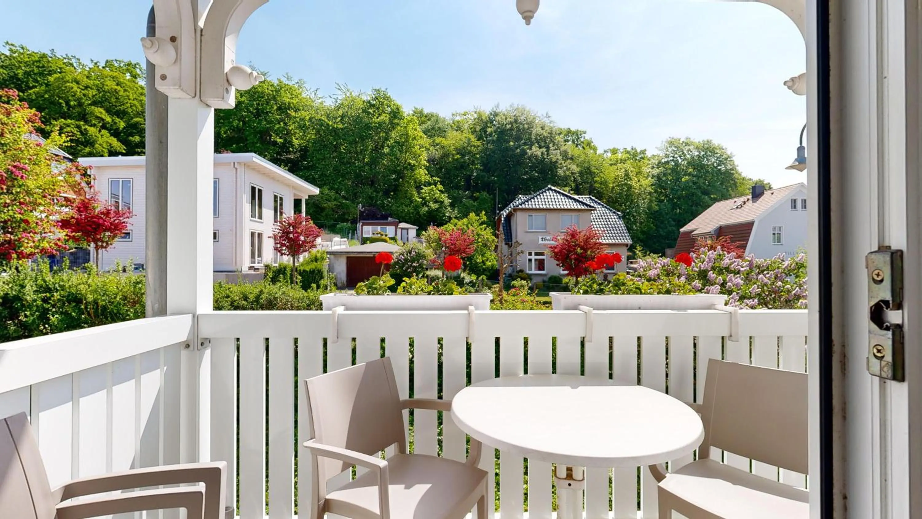 Balcony/Terrace in Appartementhaus Binzer Sterne