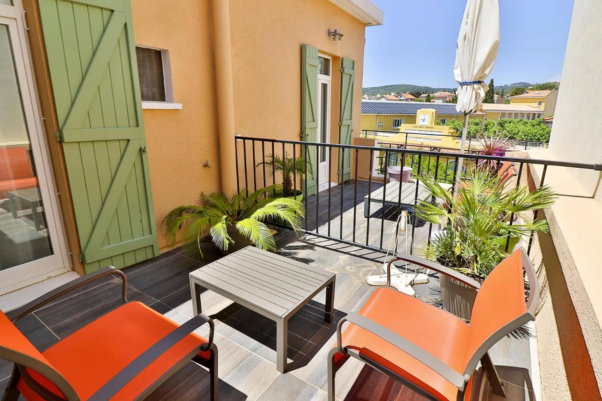 Balcony/Terrace in Hôtel Provençal