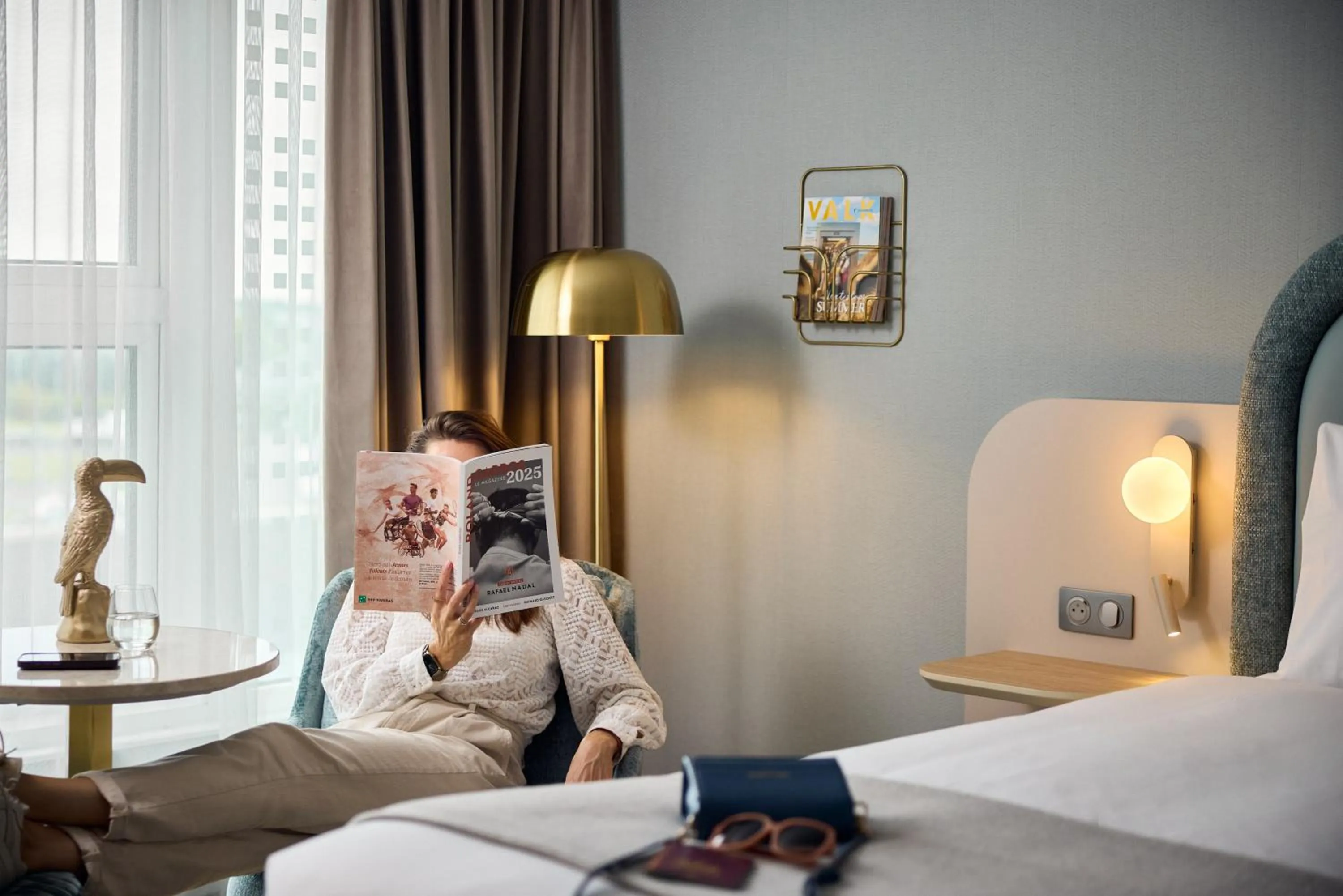 People, Bed in Van der Valk Hotel Paris CDG Airport