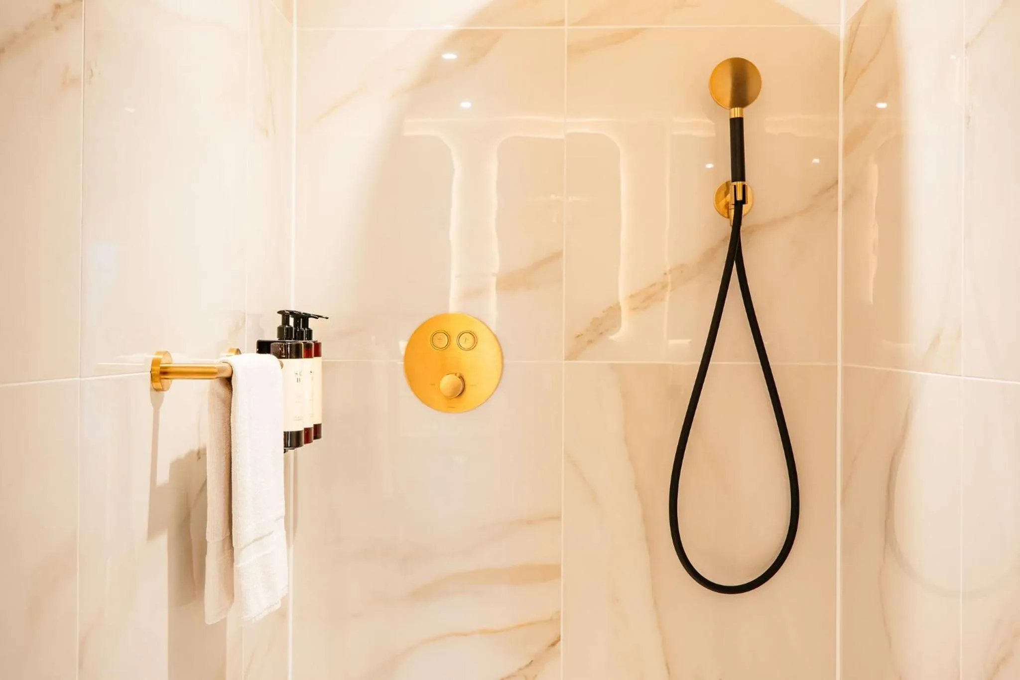 Shower in Van der Valk Hotel Paris CDG Airport