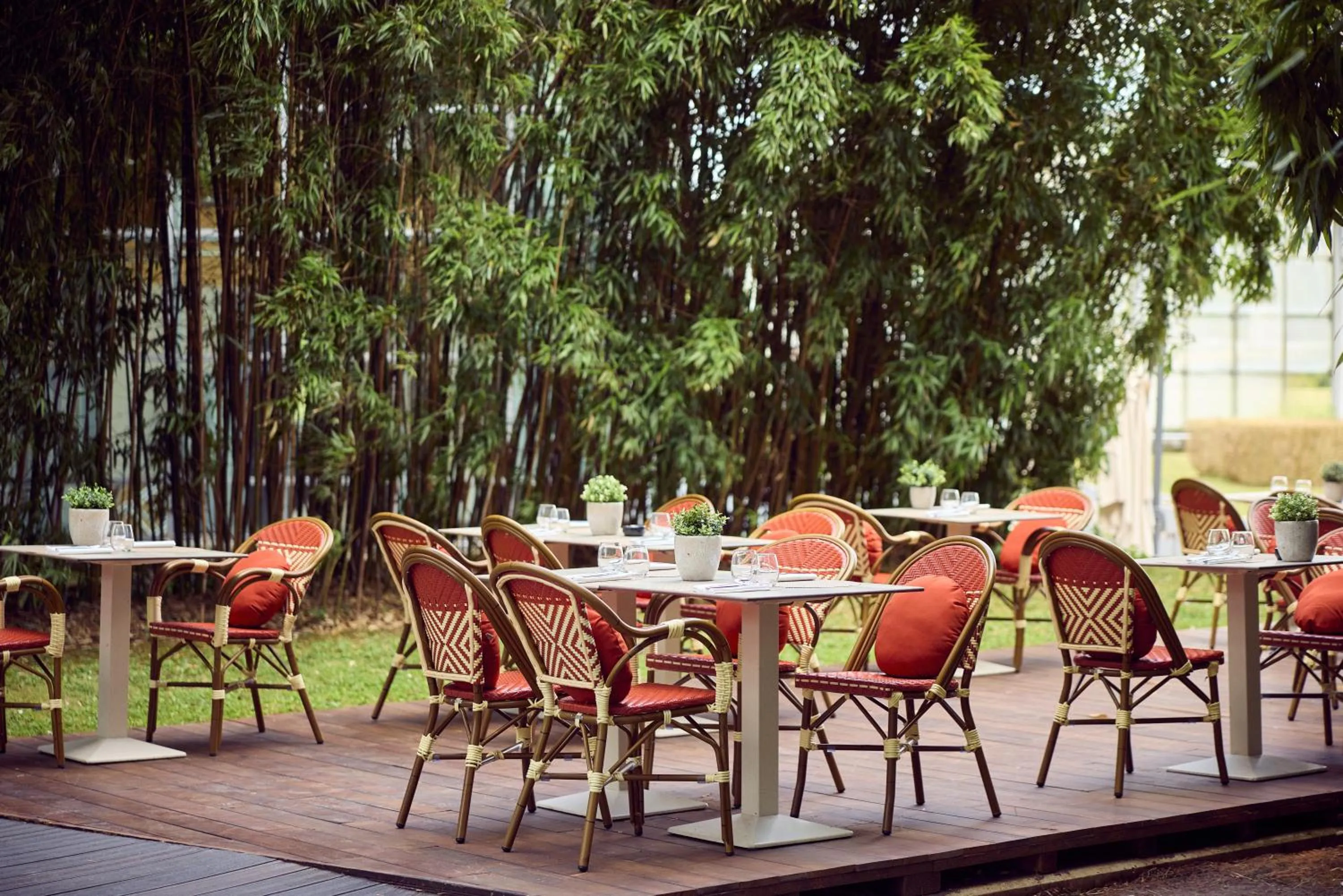 Balcony/Terrace in Van der Valk Hotel Paris CDG Airport