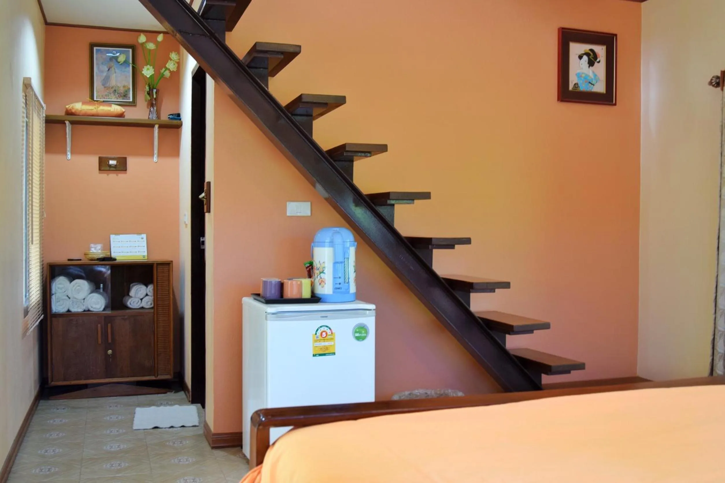 Bed in Ya Teng Homestay