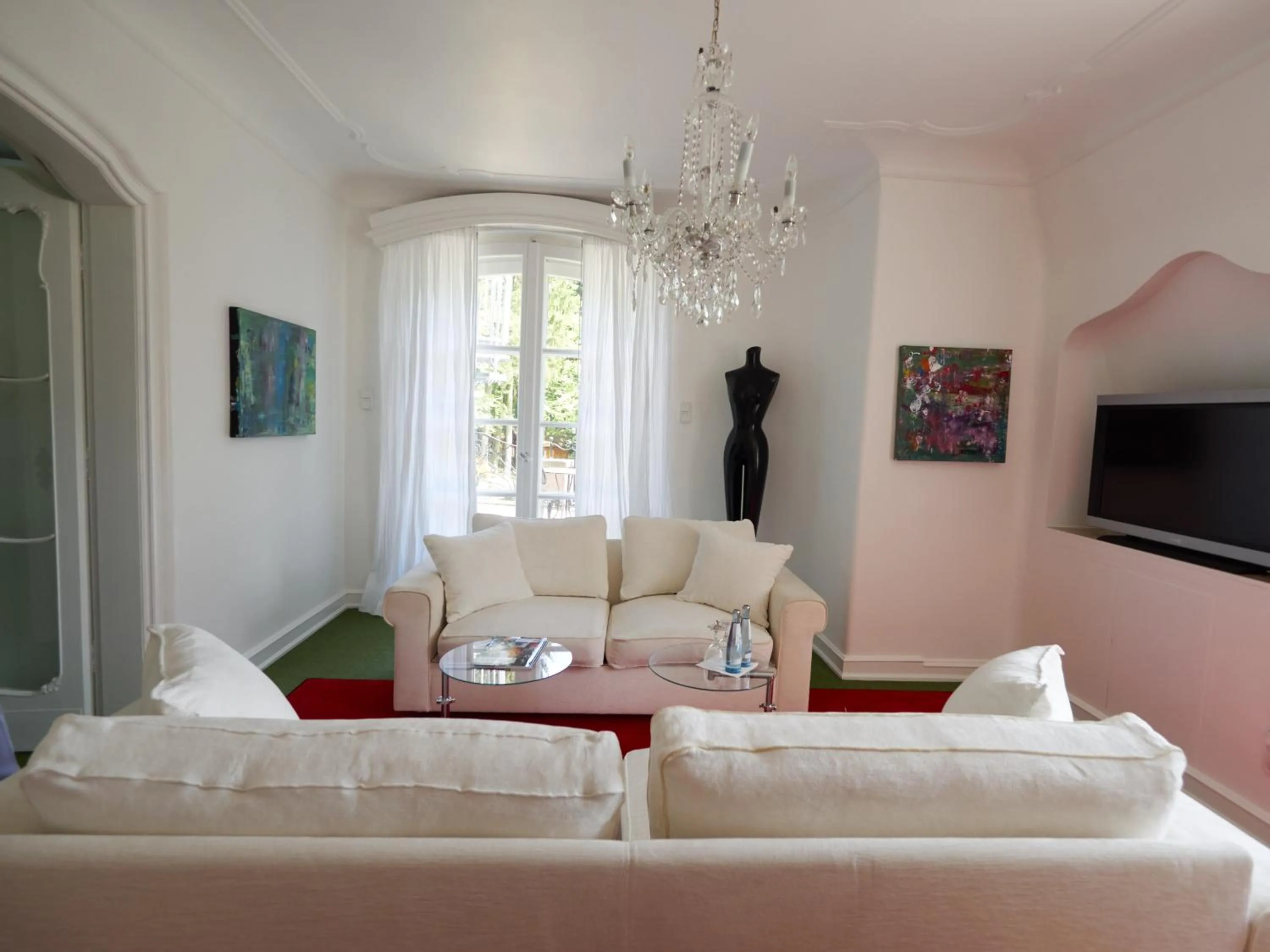 Garden view in Villa Silva