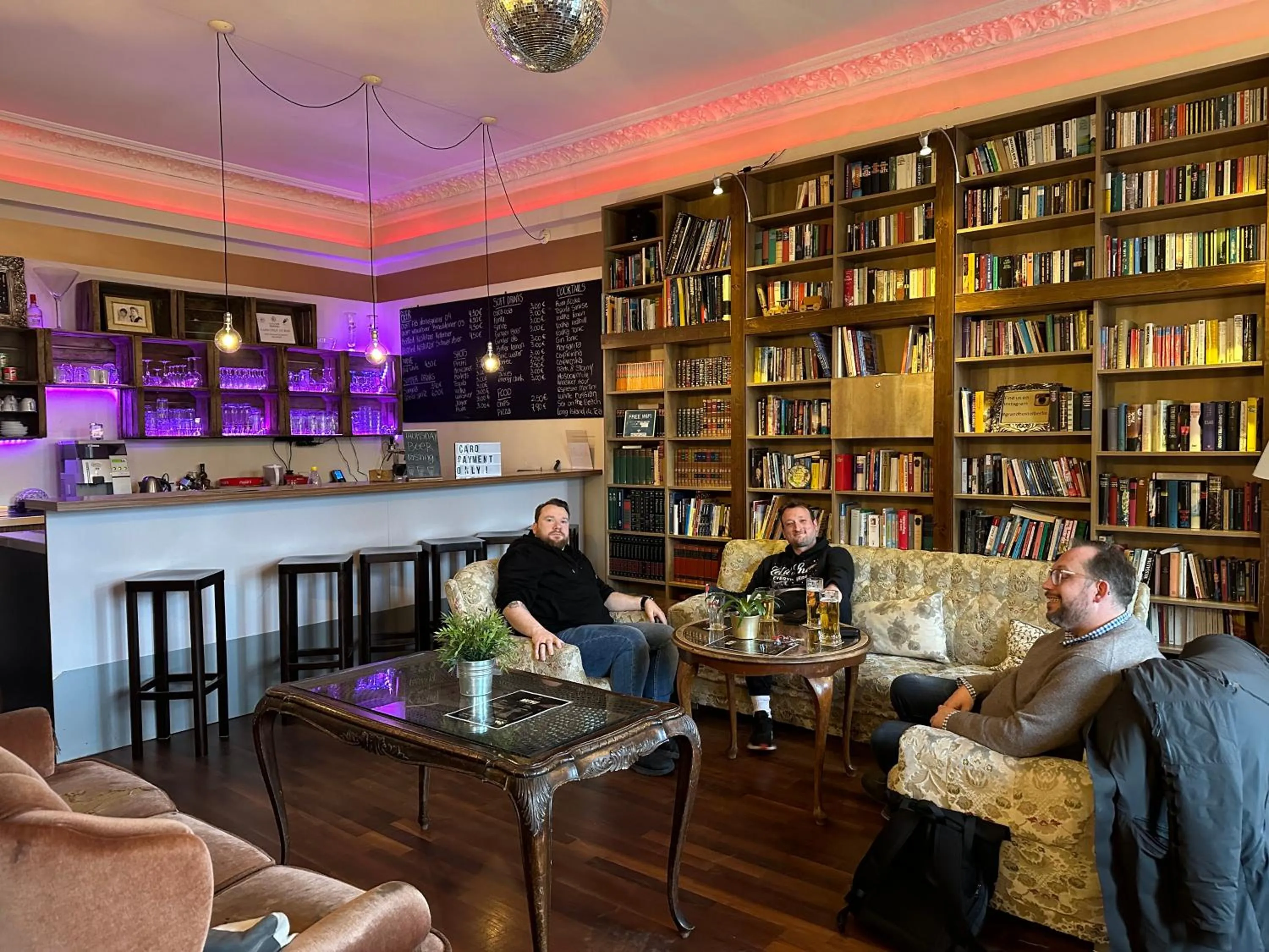 Lounge or bar in Grand Hostel Berlin Classic