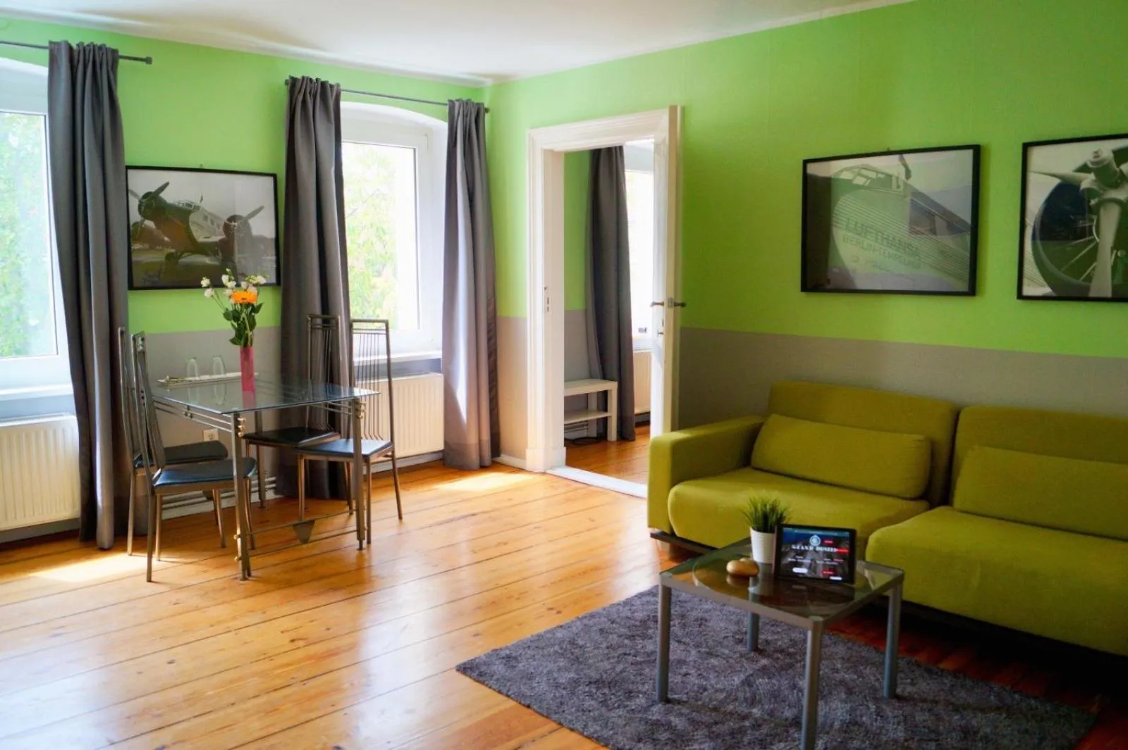 Living room in Grand Hostel Berlin Classic