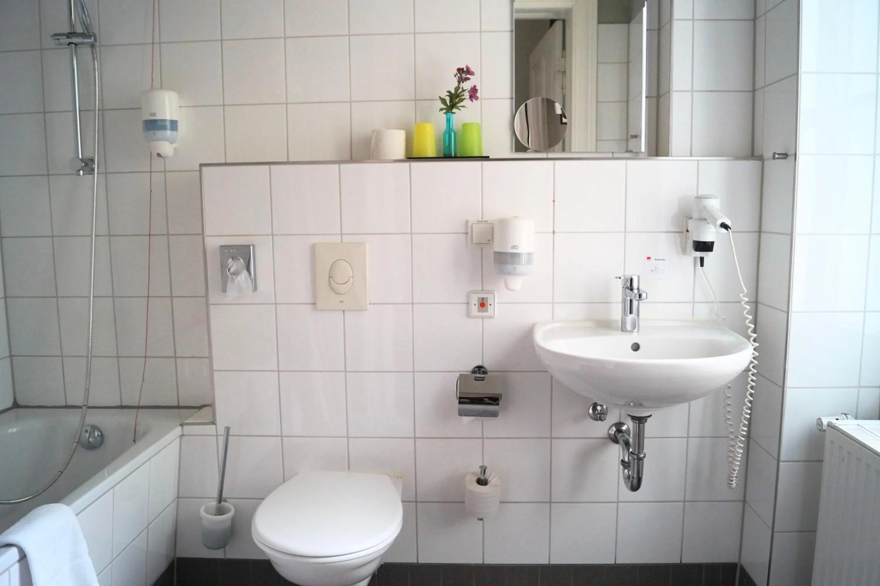 Bathroom in Grand Hostel Berlin Classic