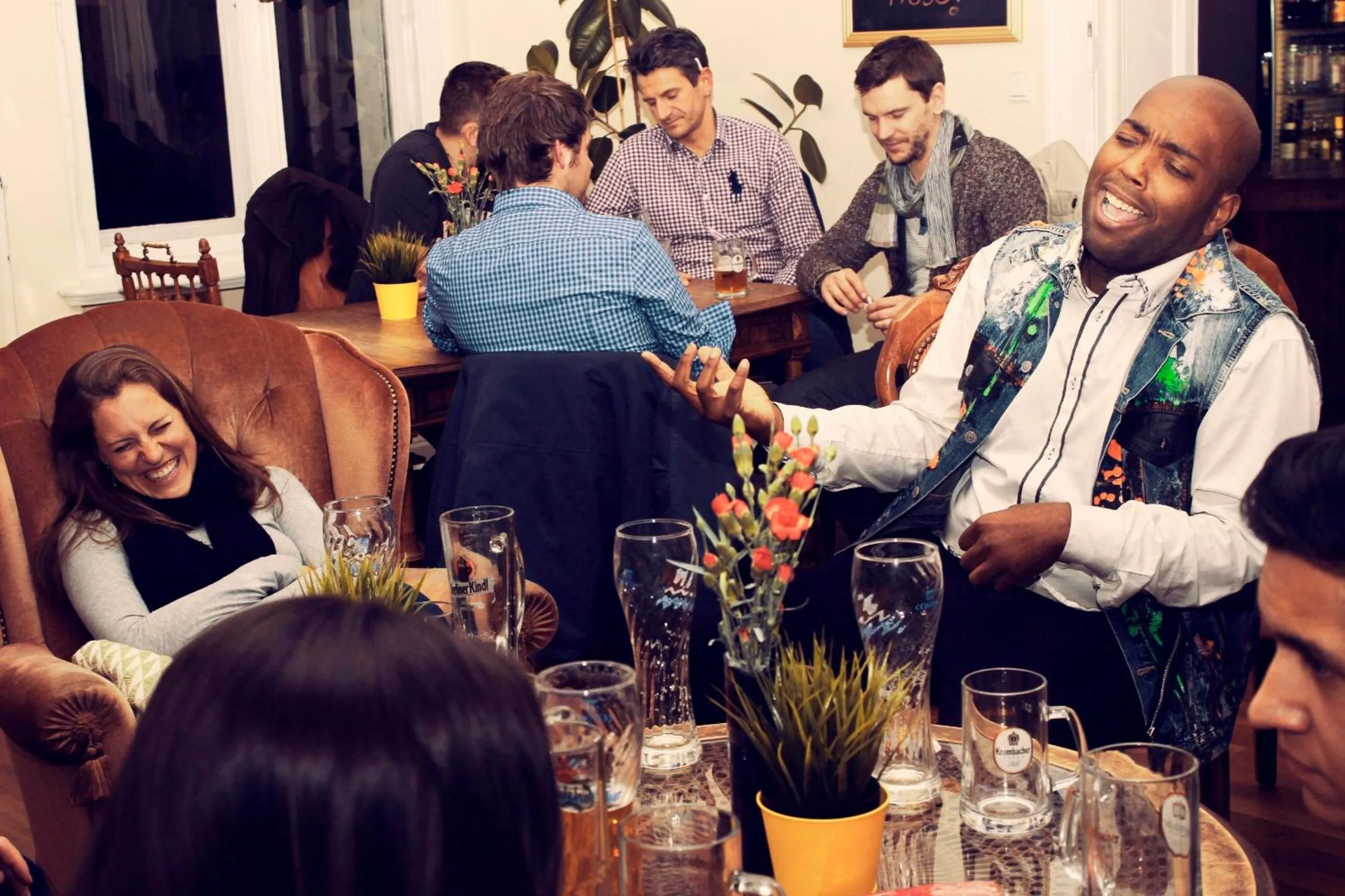 Lounge or bar in Grand Hostel Berlin Classic