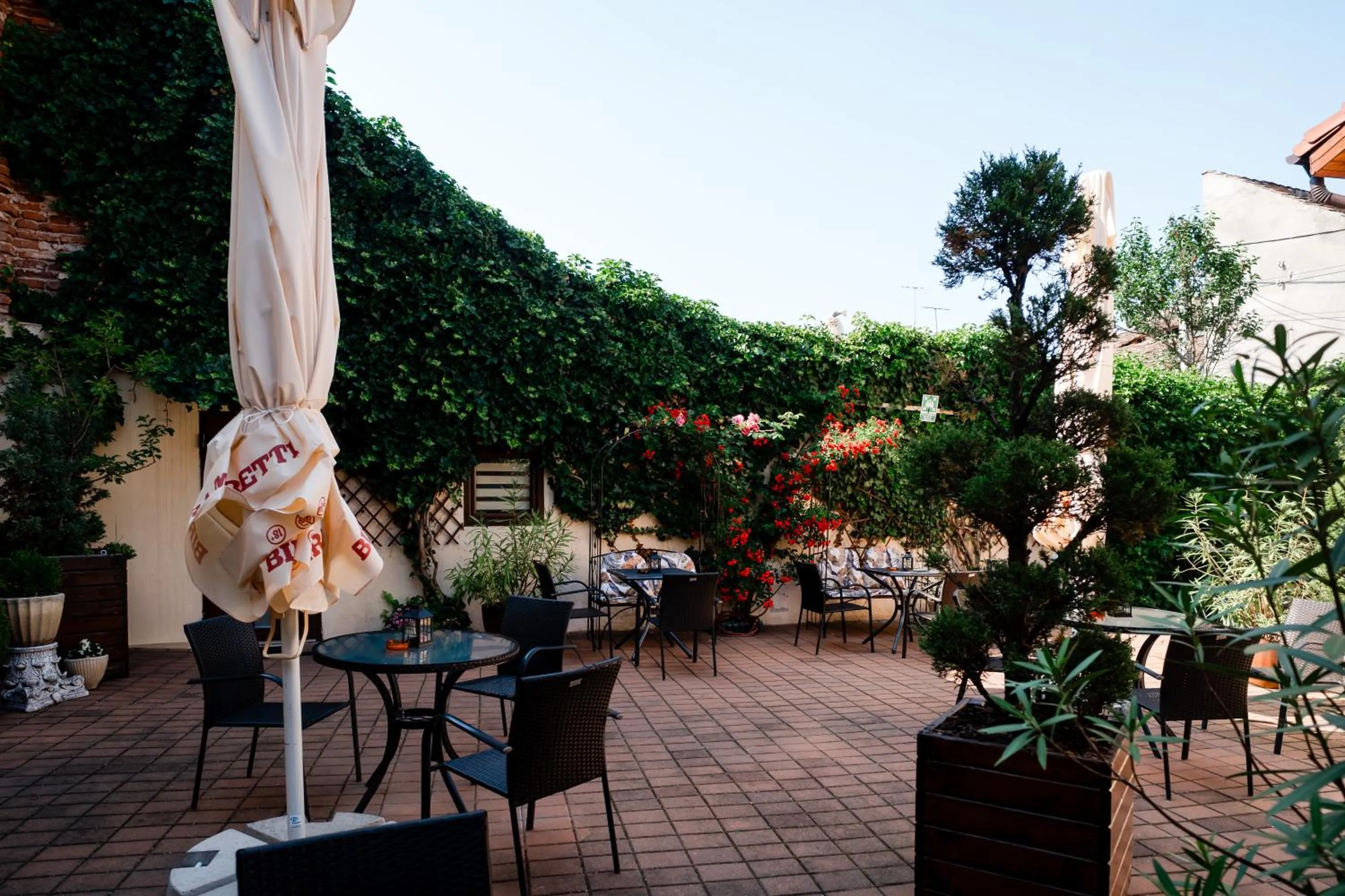Patio in Rosen Villa Sibiu