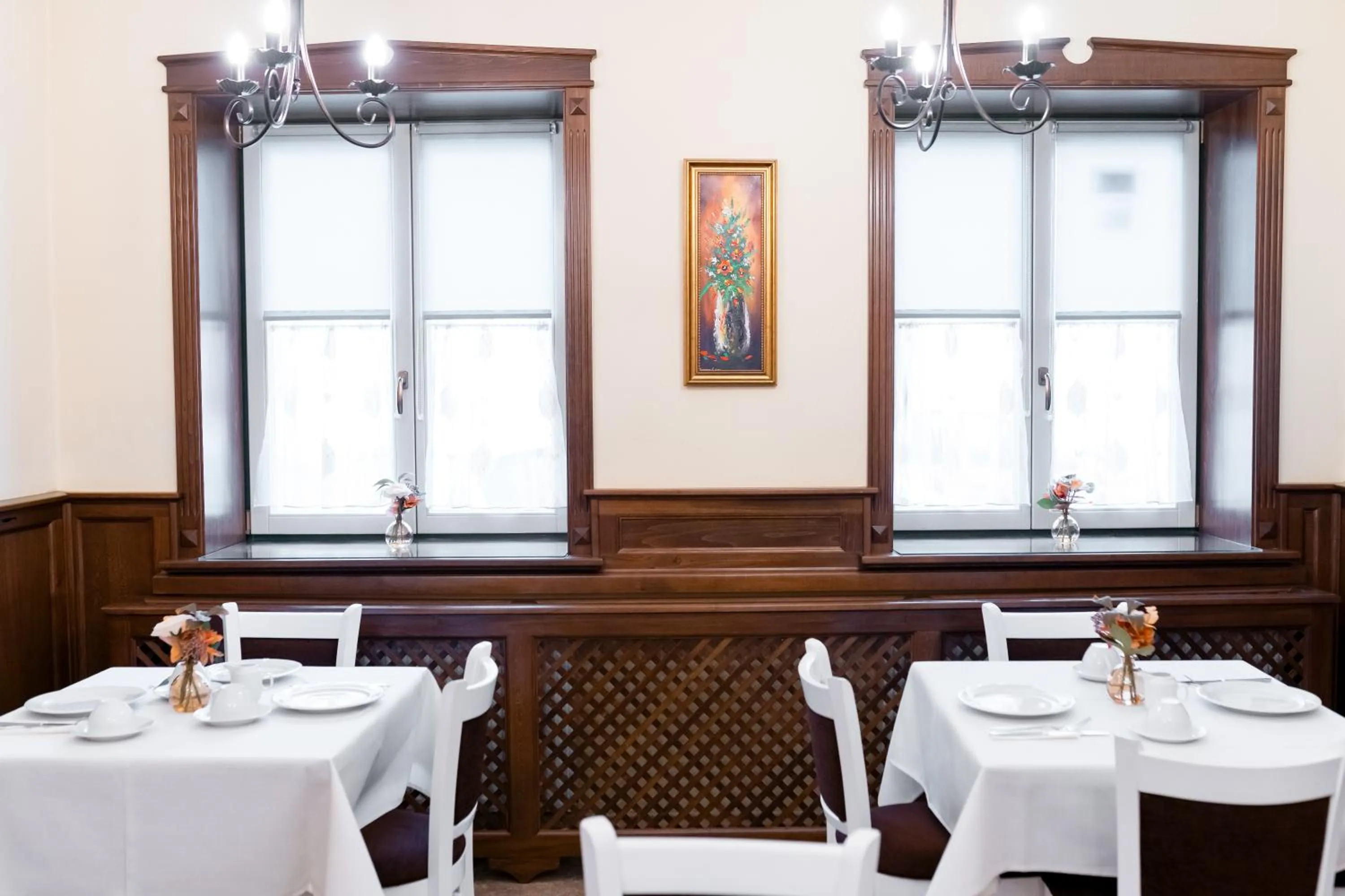 Seating area in Rosen Villa Sibiu