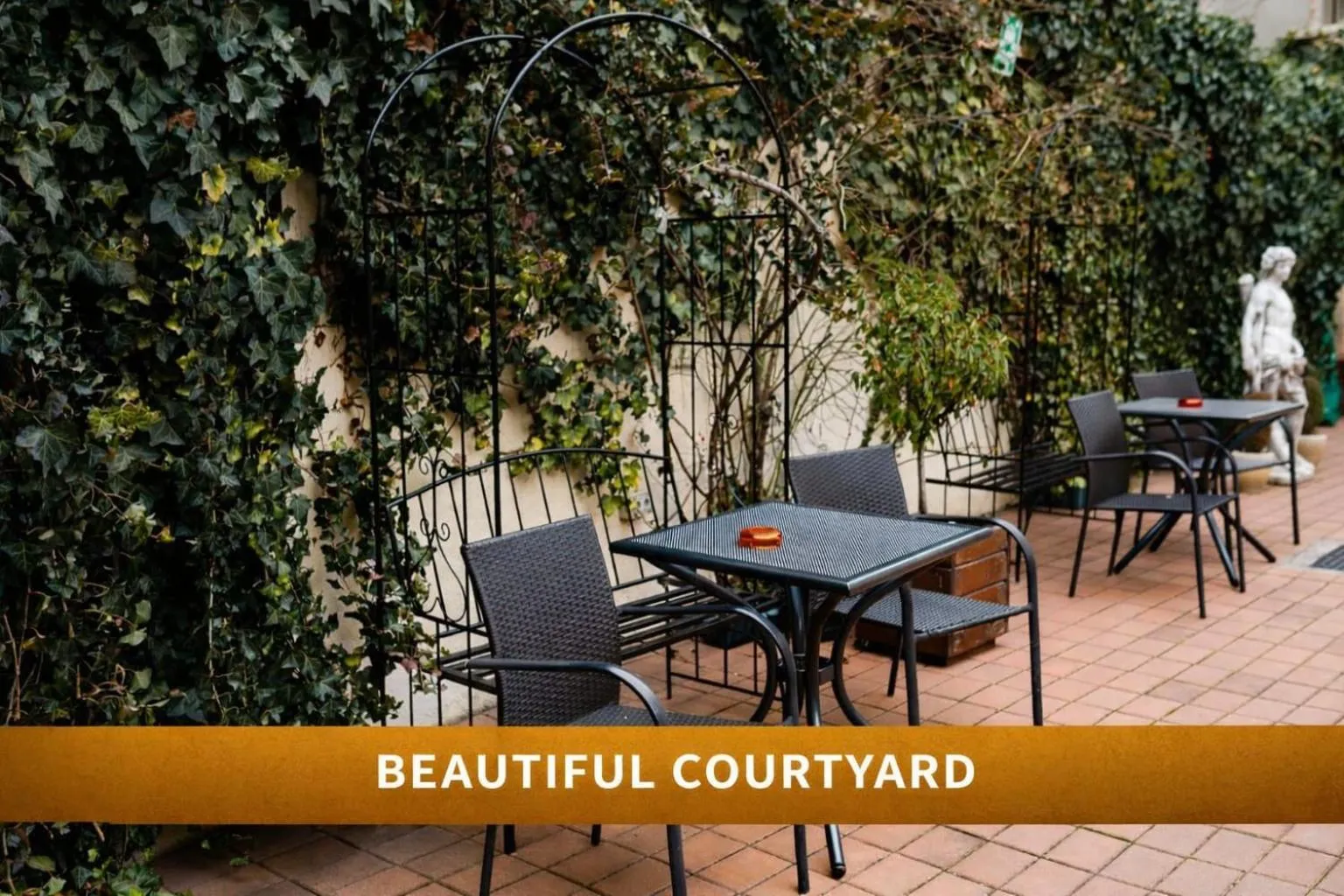 Garden in Rosen Villa Sibiu