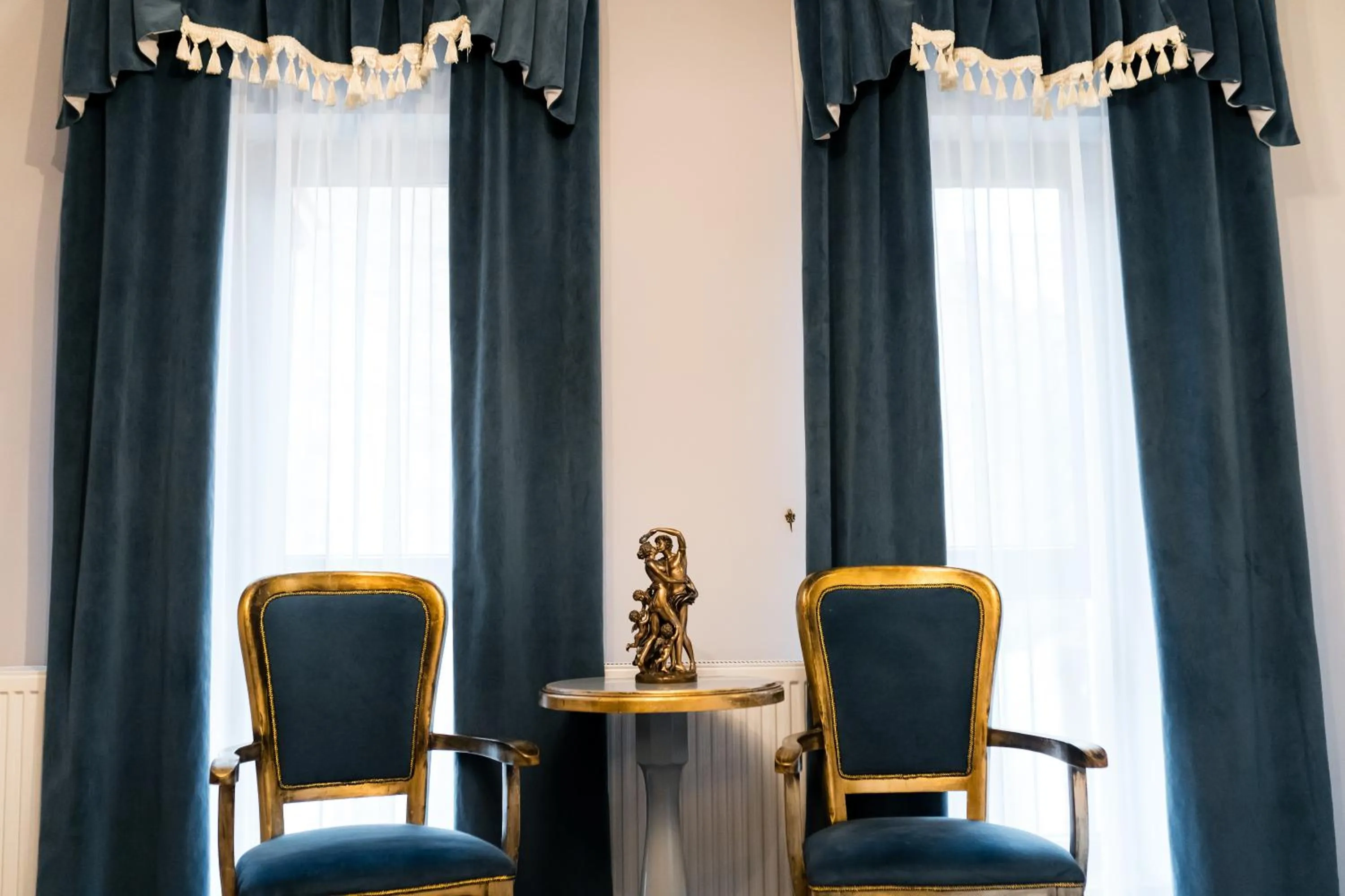 Seating area in Rosen Villa Sibiu