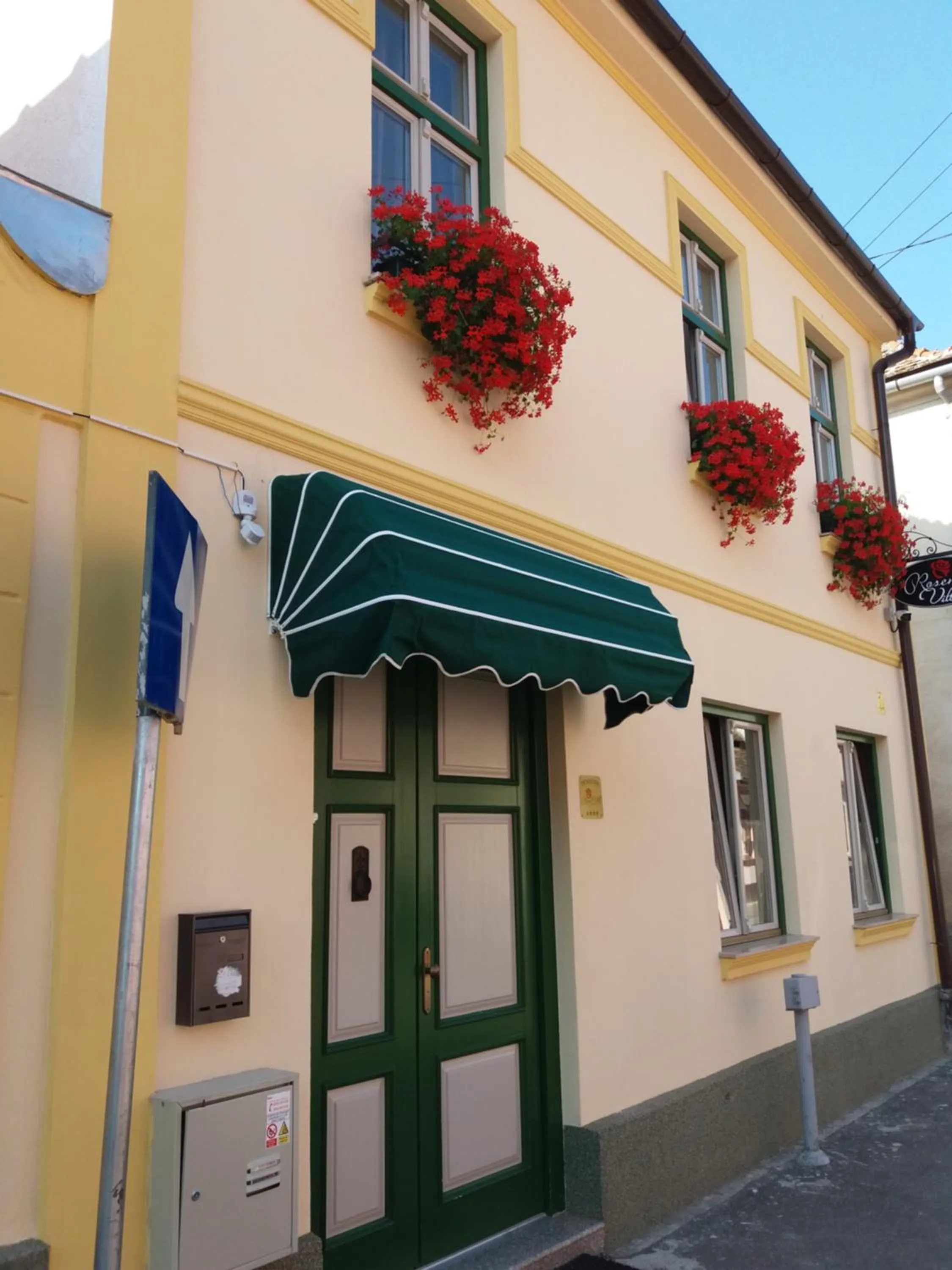 Facade/entrance in Rosen Villa Sibiu