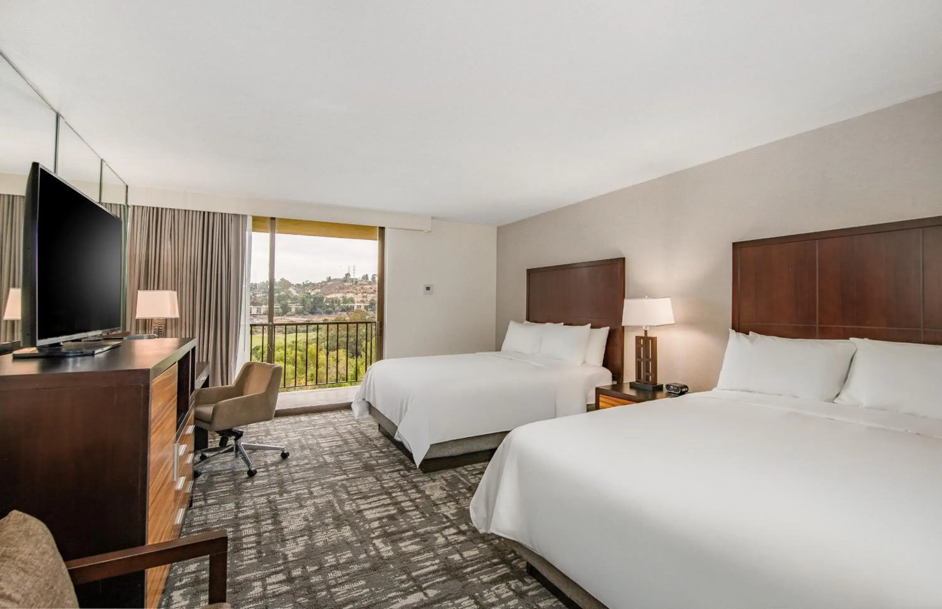Standard Queen Room with Two Queen Beds and Balcony in Crowne Plaza Hotel Mission Valley by IHG Standard Queen Room with Two Queen Beds and Balcony in Crowne Plaza Hotel Mission Valley by IHG