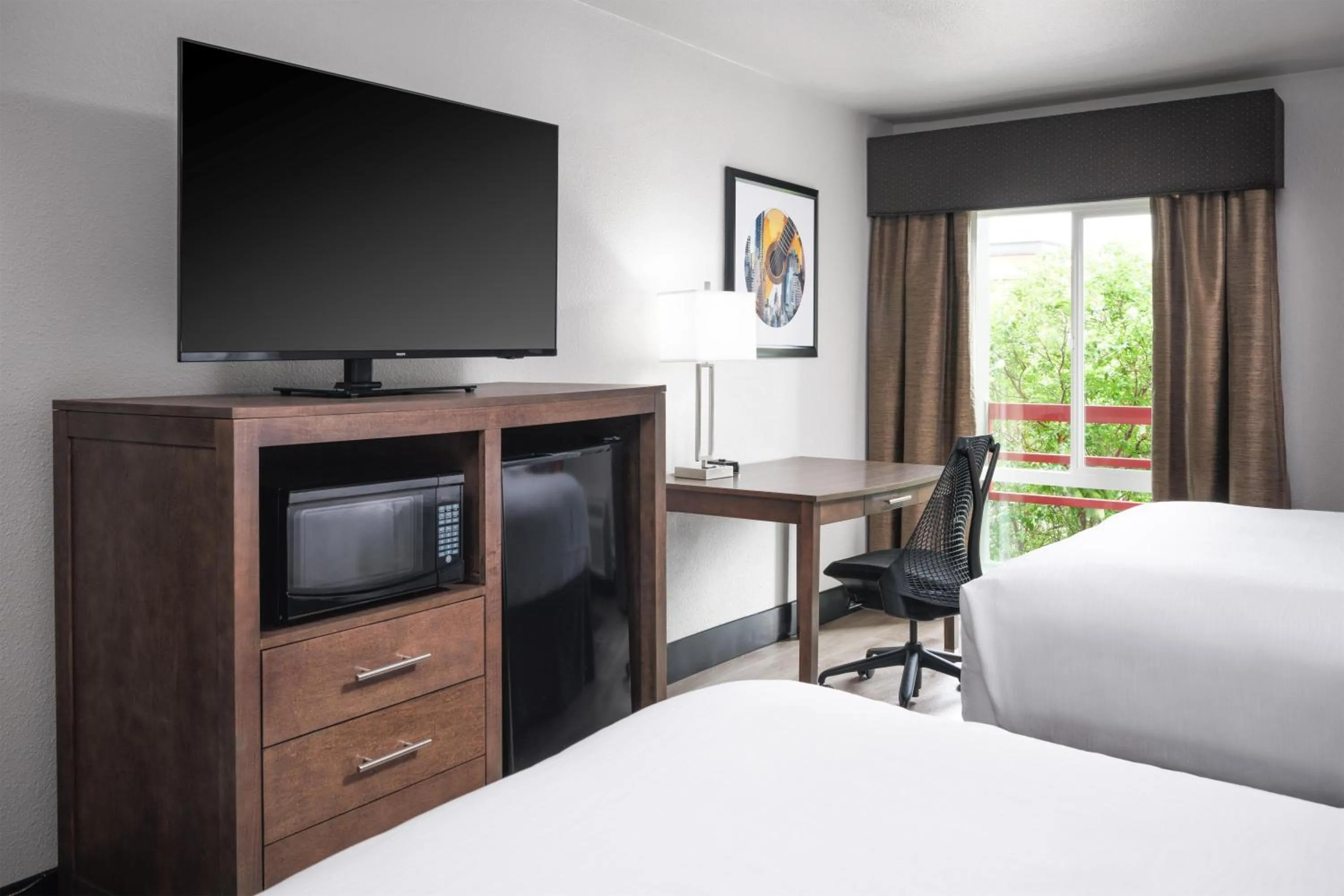 Bedroom, Bed in Aiden Austin City Hotel