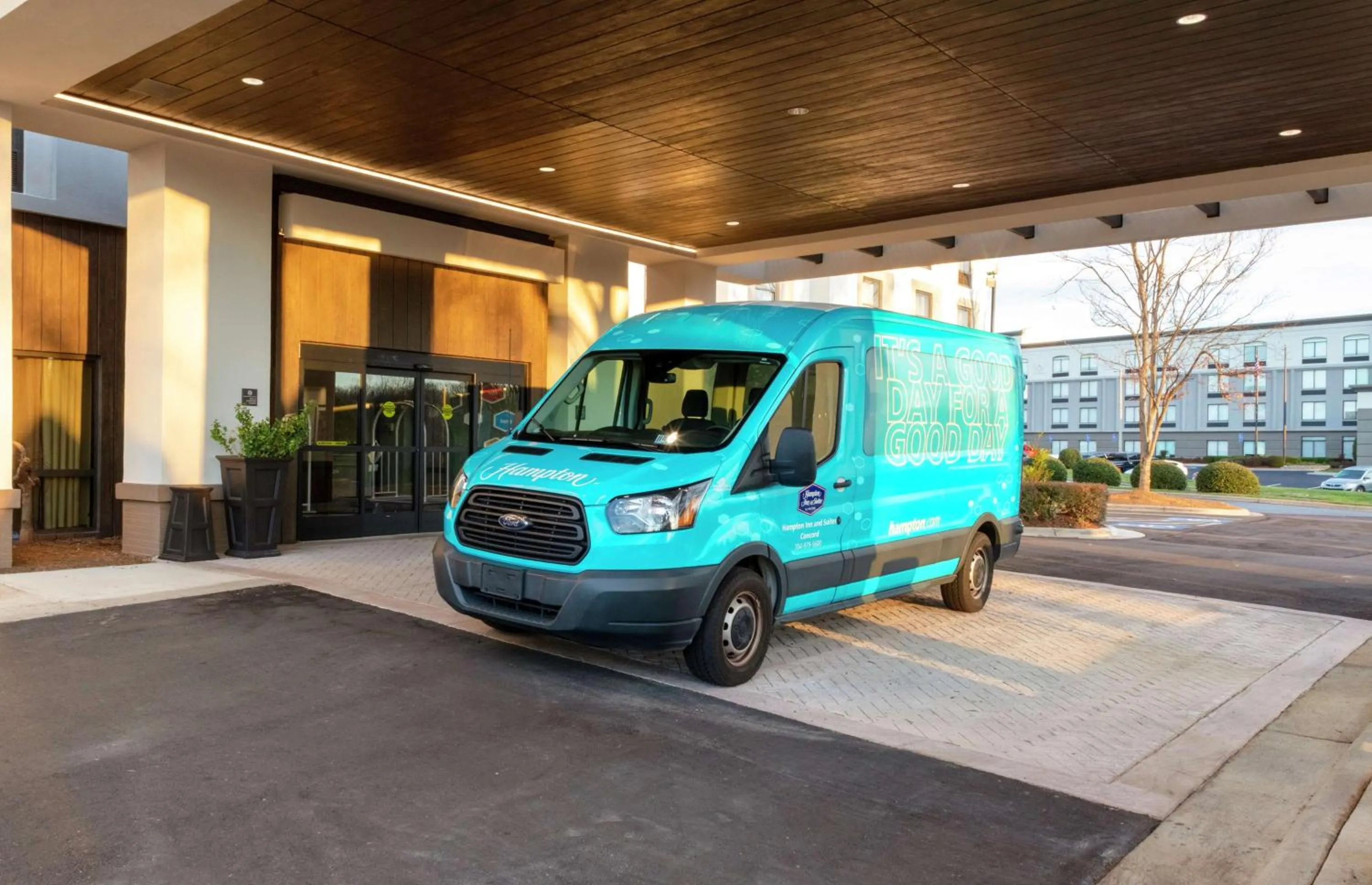 Property building in Hampton Inn & Suites Concord-Charlotte