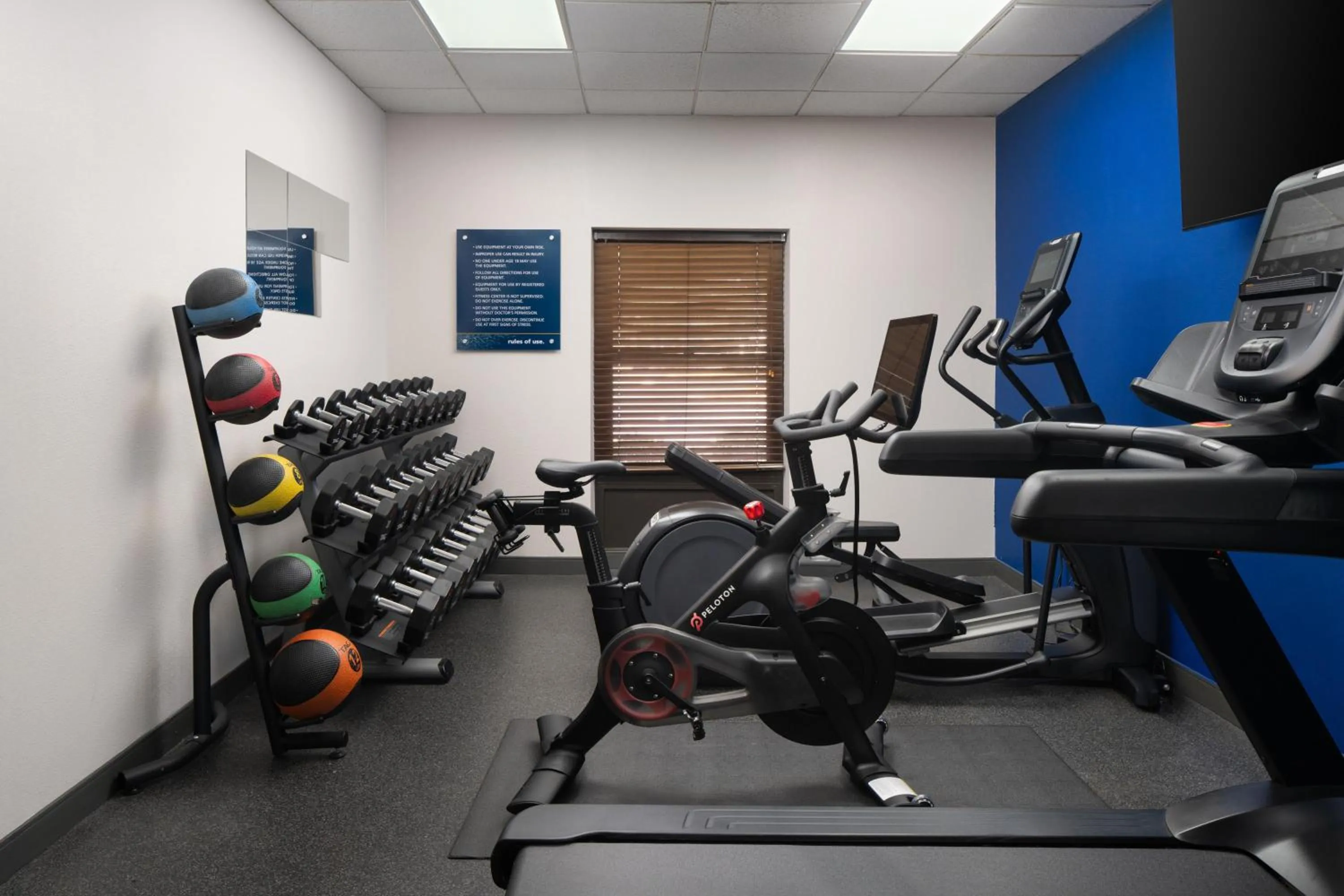 Fitness centre/facilities in Hampton Inn & Suites Concord-Charlotte
