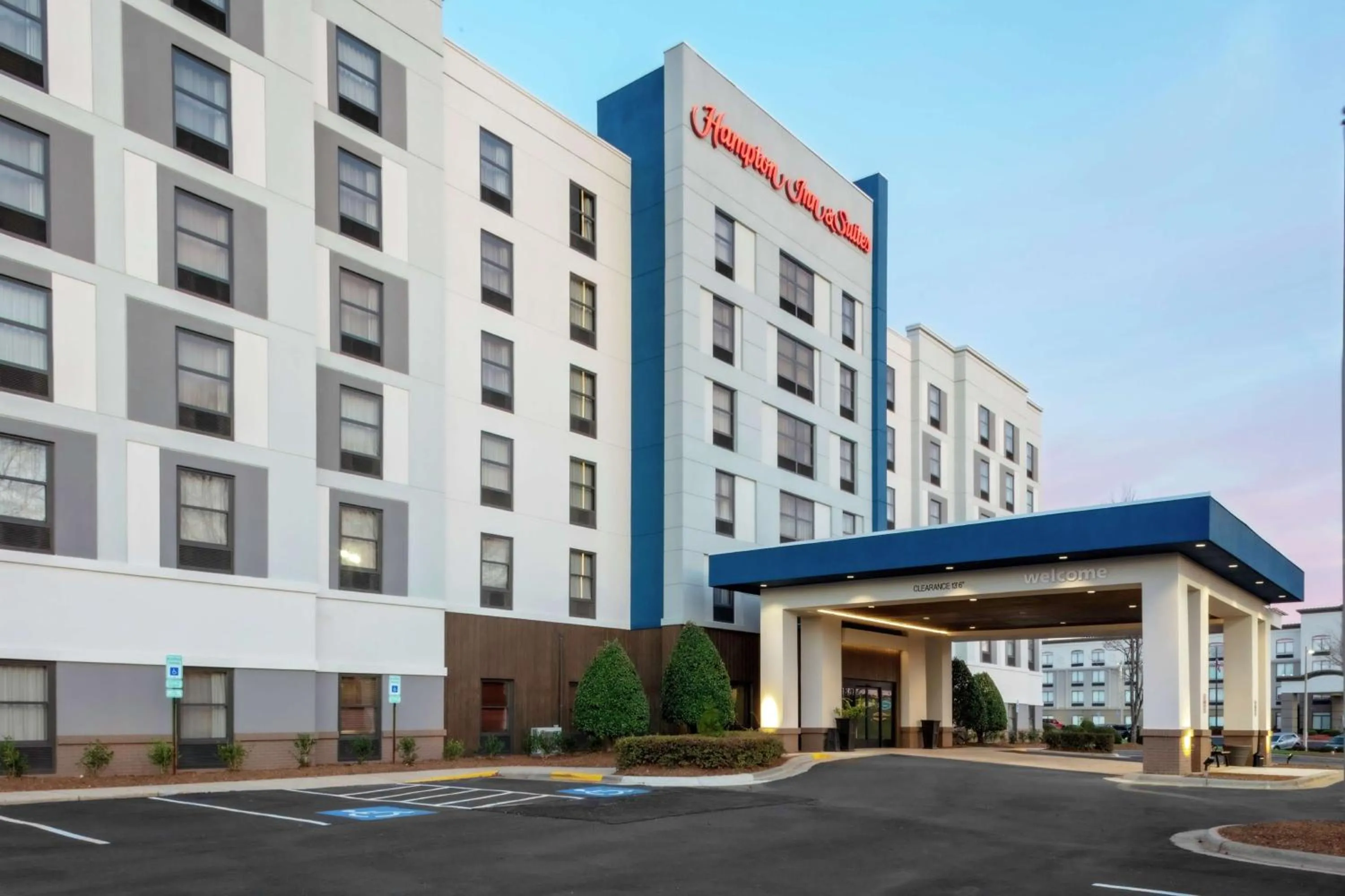 Property building in Hampton Inn & Suites Concord-Charlotte