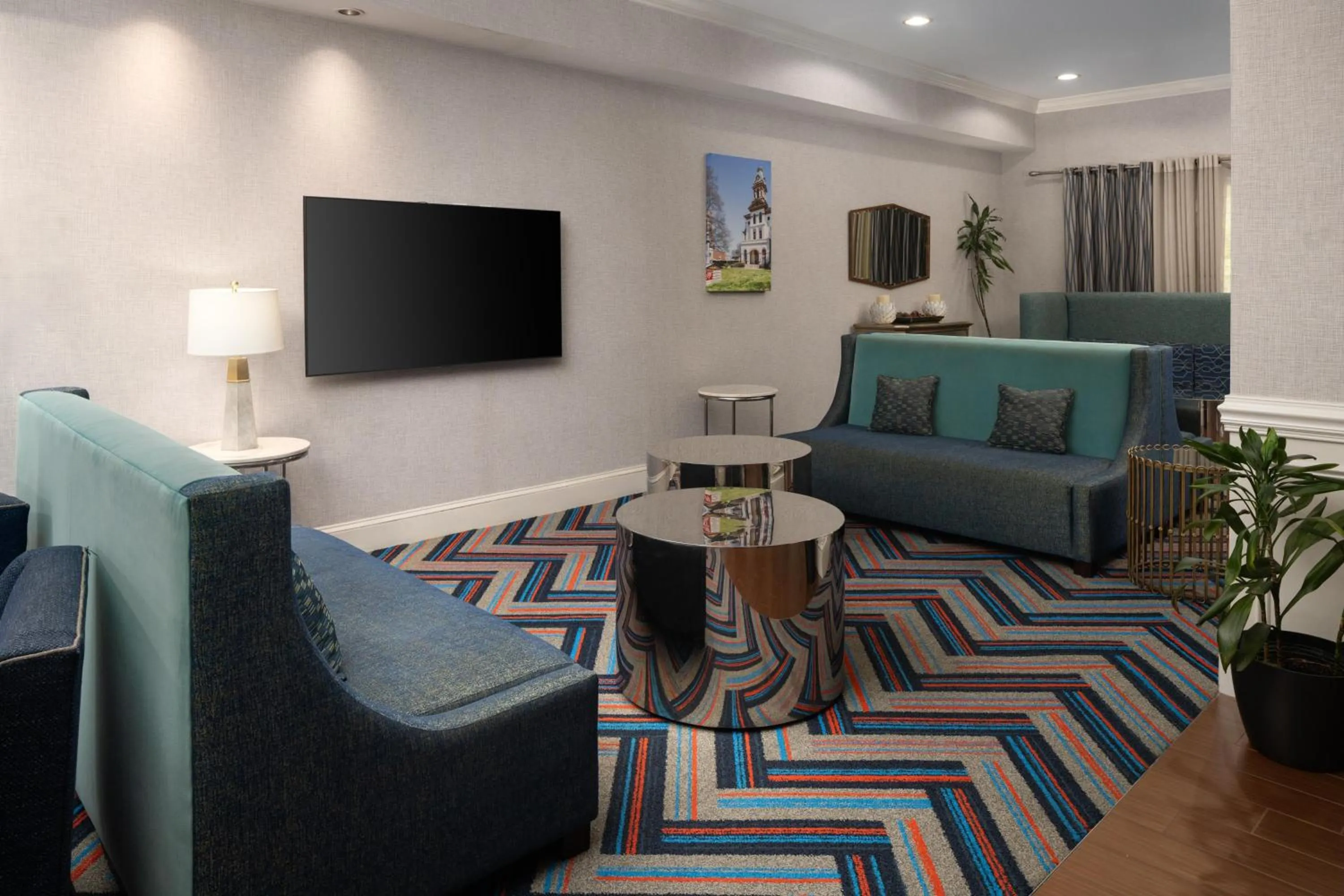 Lobby or reception in Hampton Inn & Suites Concord-Charlotte